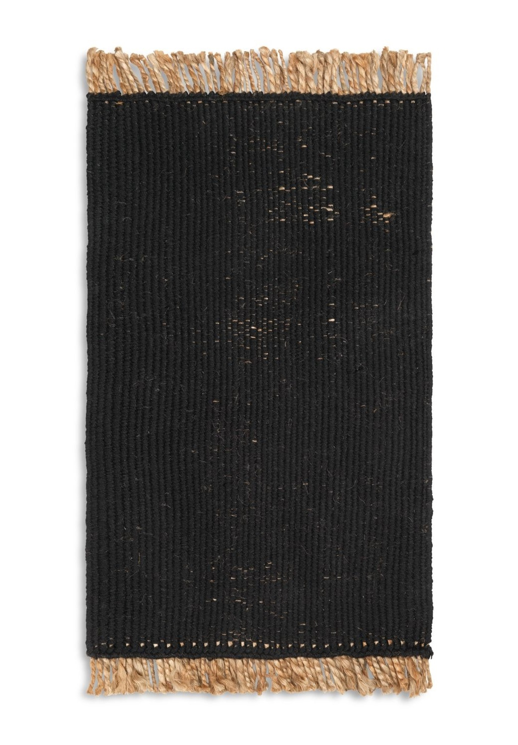 Block-Matte Schwarz 80 x 50 cm