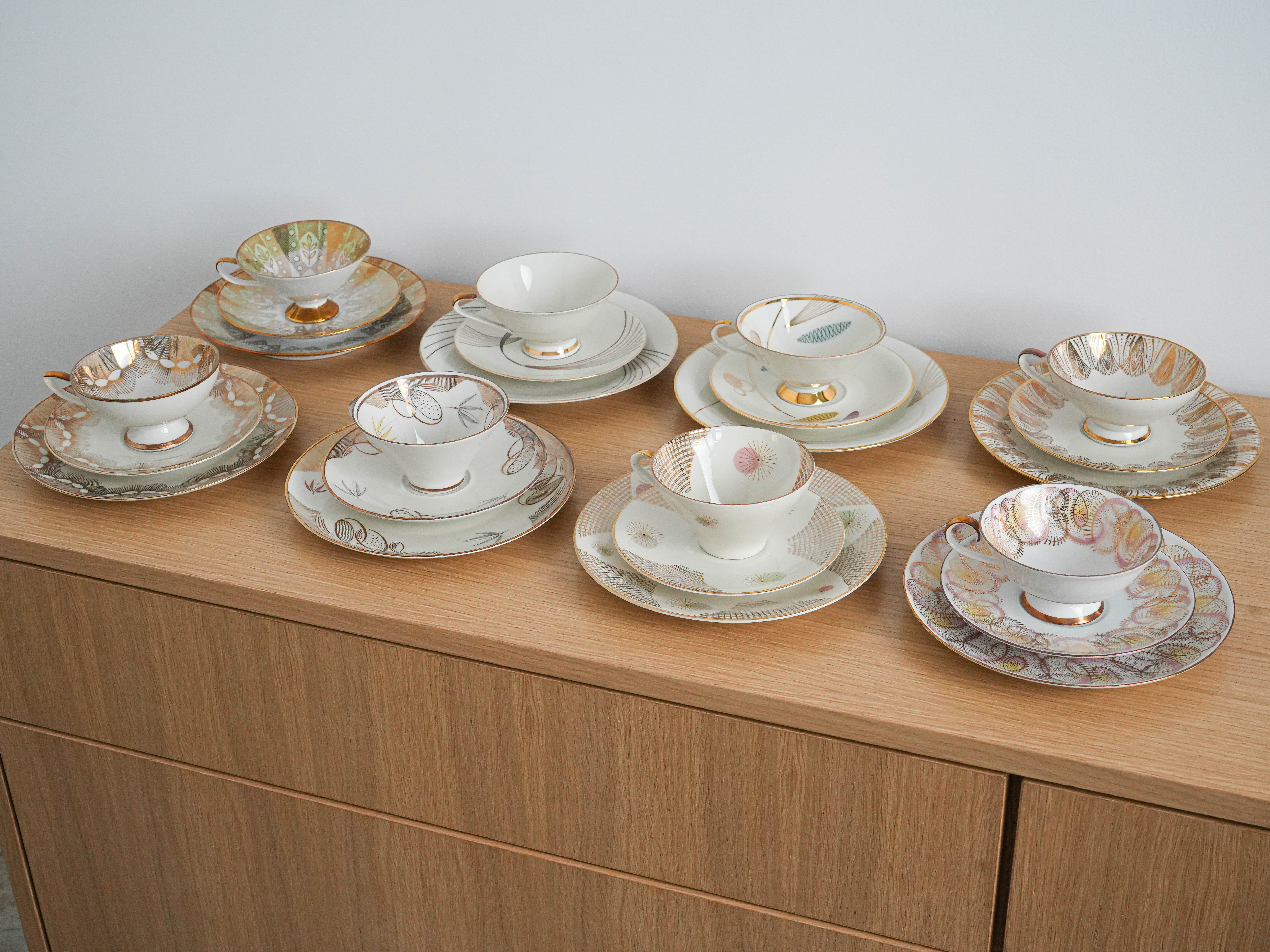 Porcelain cup Multicolored