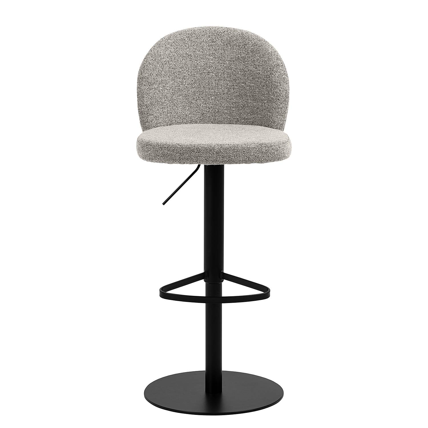 Carreras Bar Stool Bouclé Steel