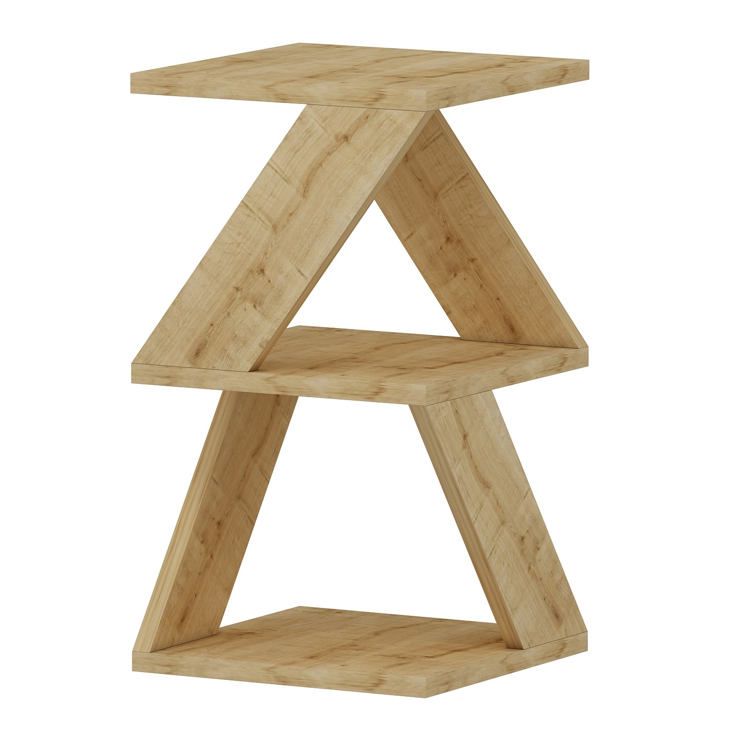 Albeni Side Table Wood Veneer Sapphire