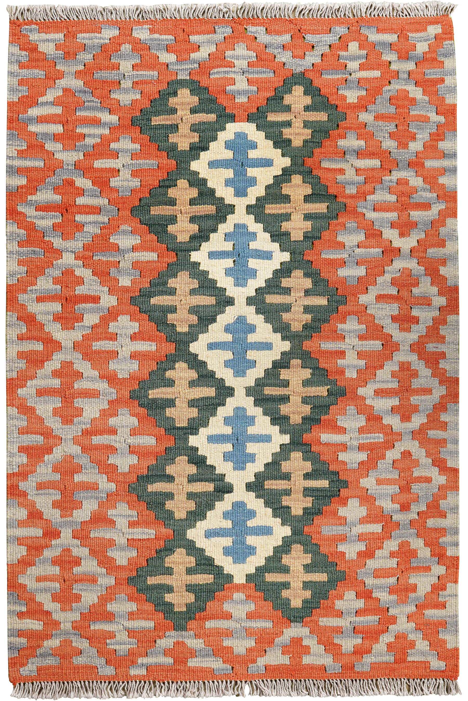 Kilim Gashgai Teppich Mehrfarbig