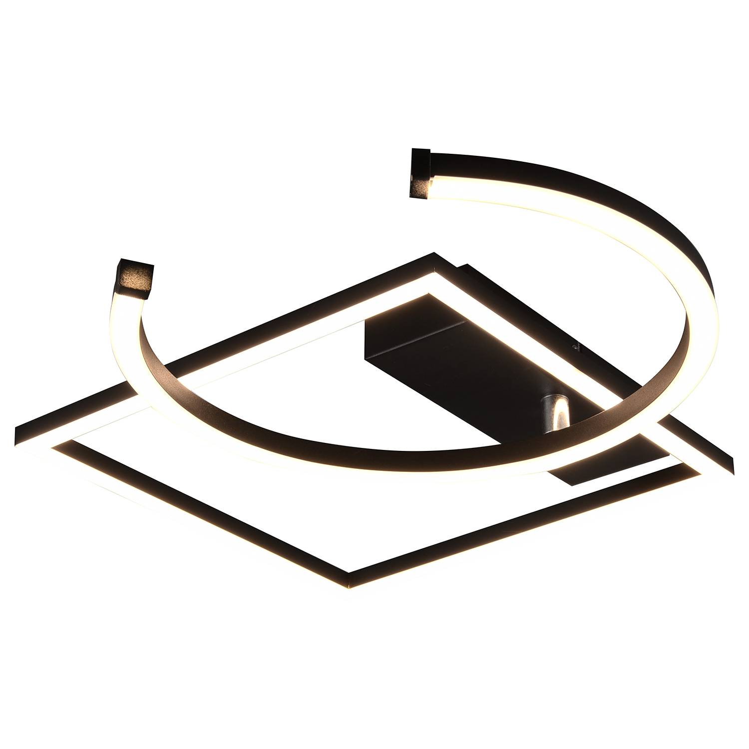 Pivot III LED-Deckenleuchte Polyacryl Eisen 1-flammig