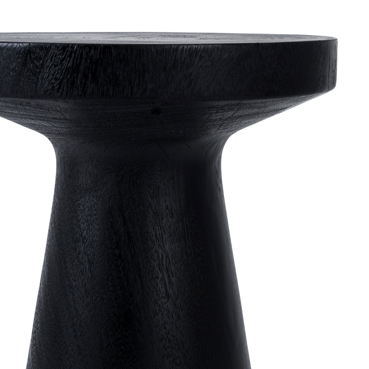 The Fiji side table Black ø40cm