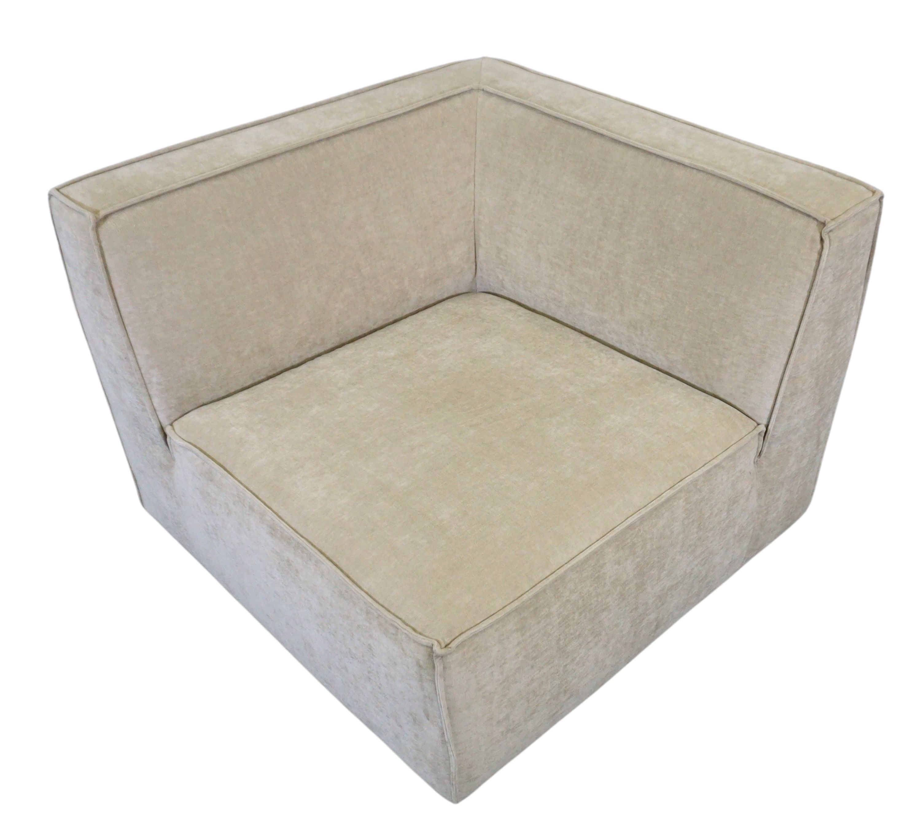 Dane 1-Sitzer Eckmodul Rechts Danny Cream