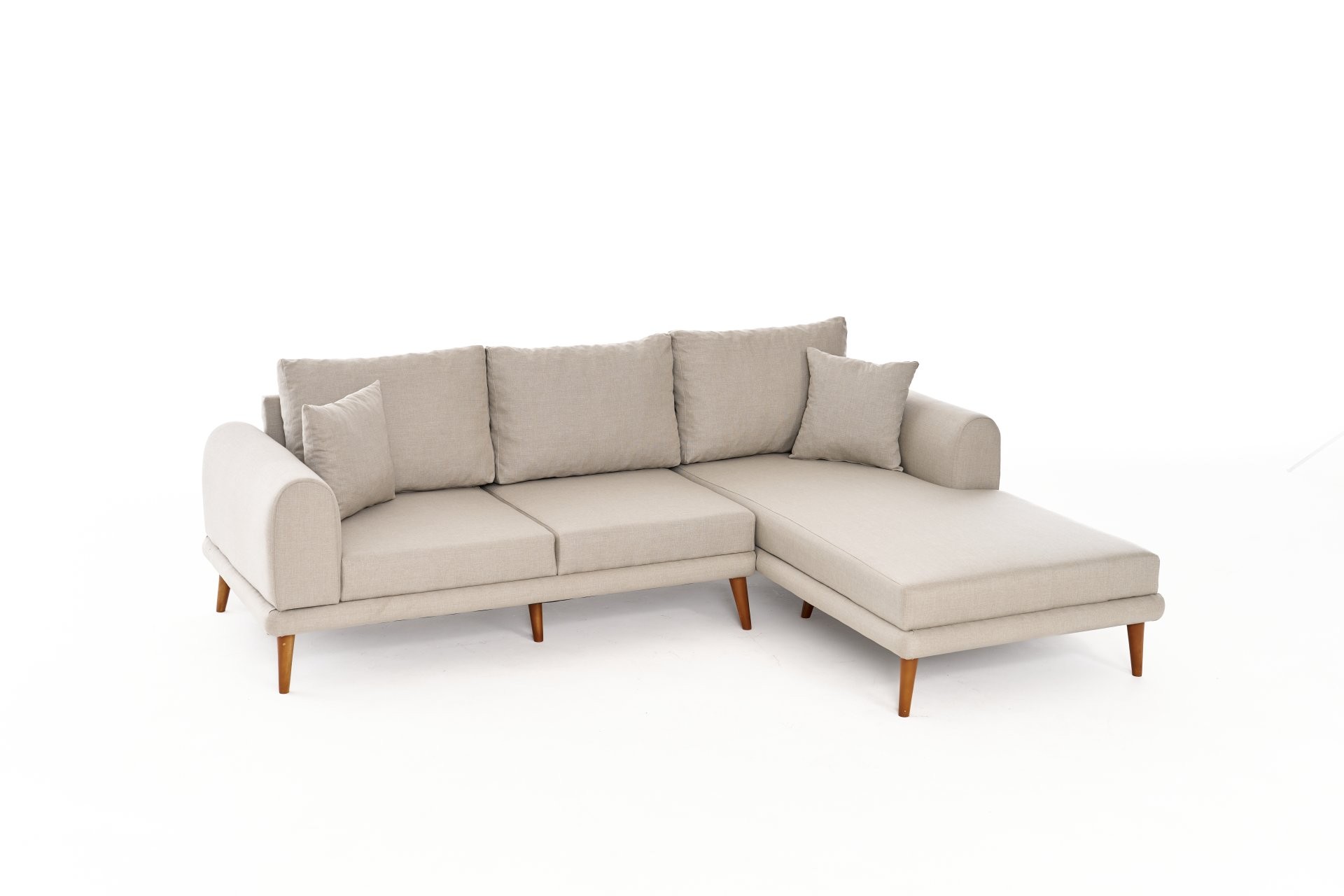 Seren Sofa Récamiere Rechts Creme