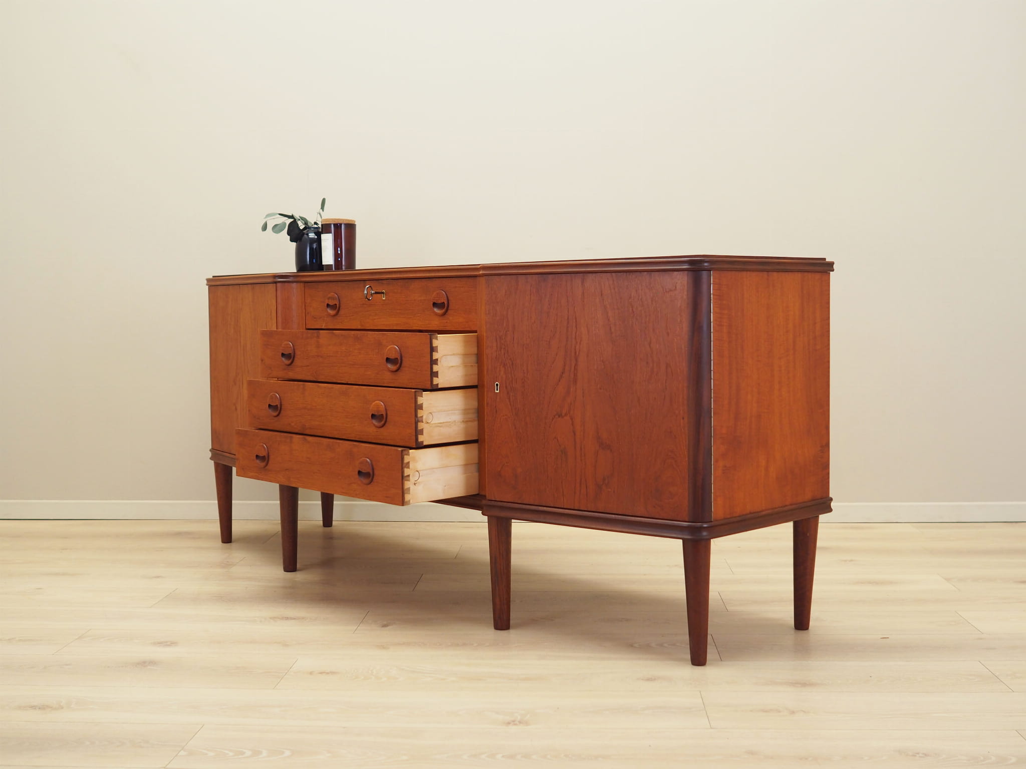Sideboard Teakholz 1960er Jahre