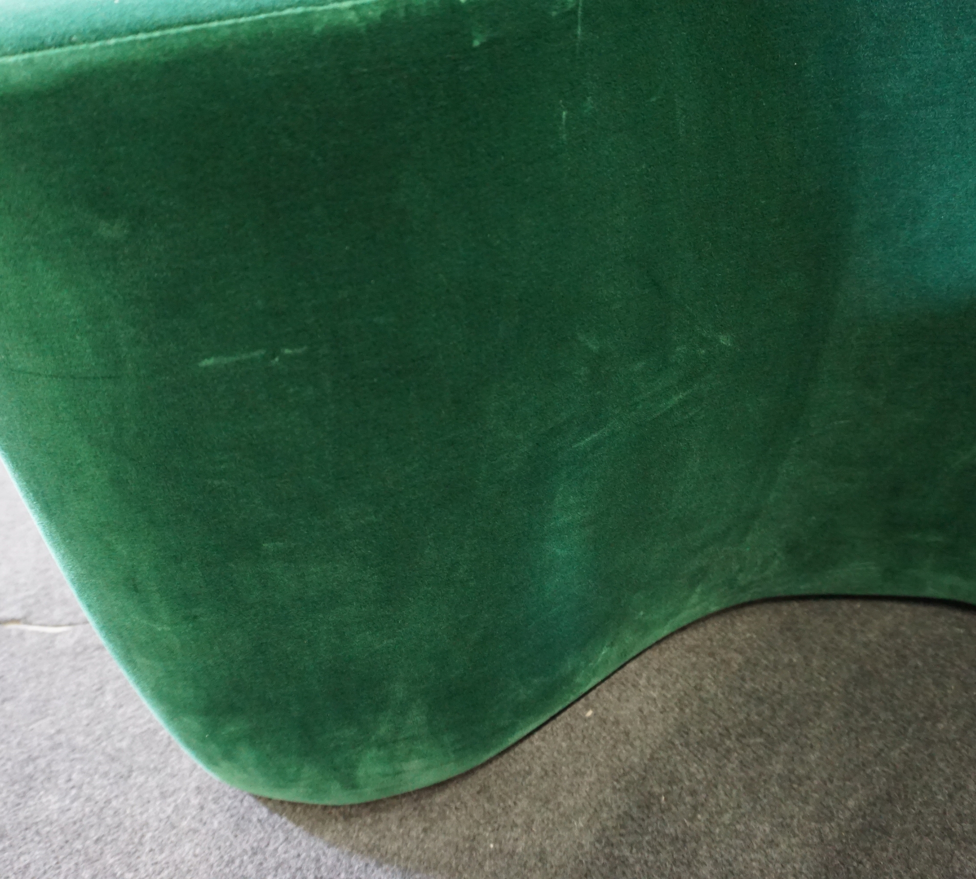 Verner Panton Cloverleaf Sofa Module Dark Green