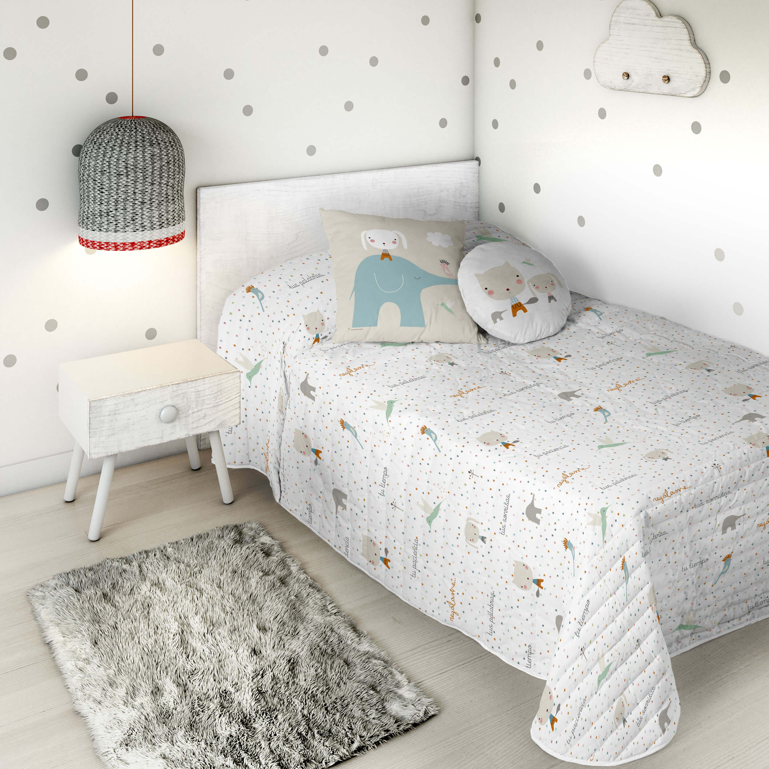 Boutique Steppdecke  Bettbreite 90cm 100% Baumwolle
