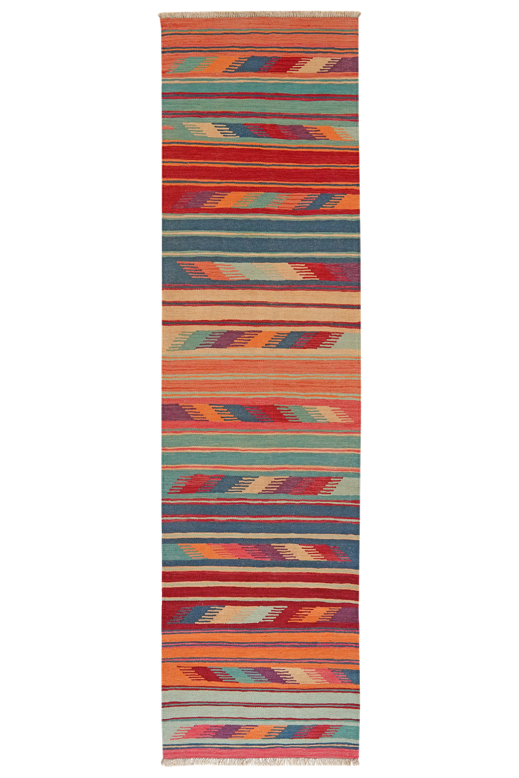 Kilim Gashgai Teppich Mehrfarbig