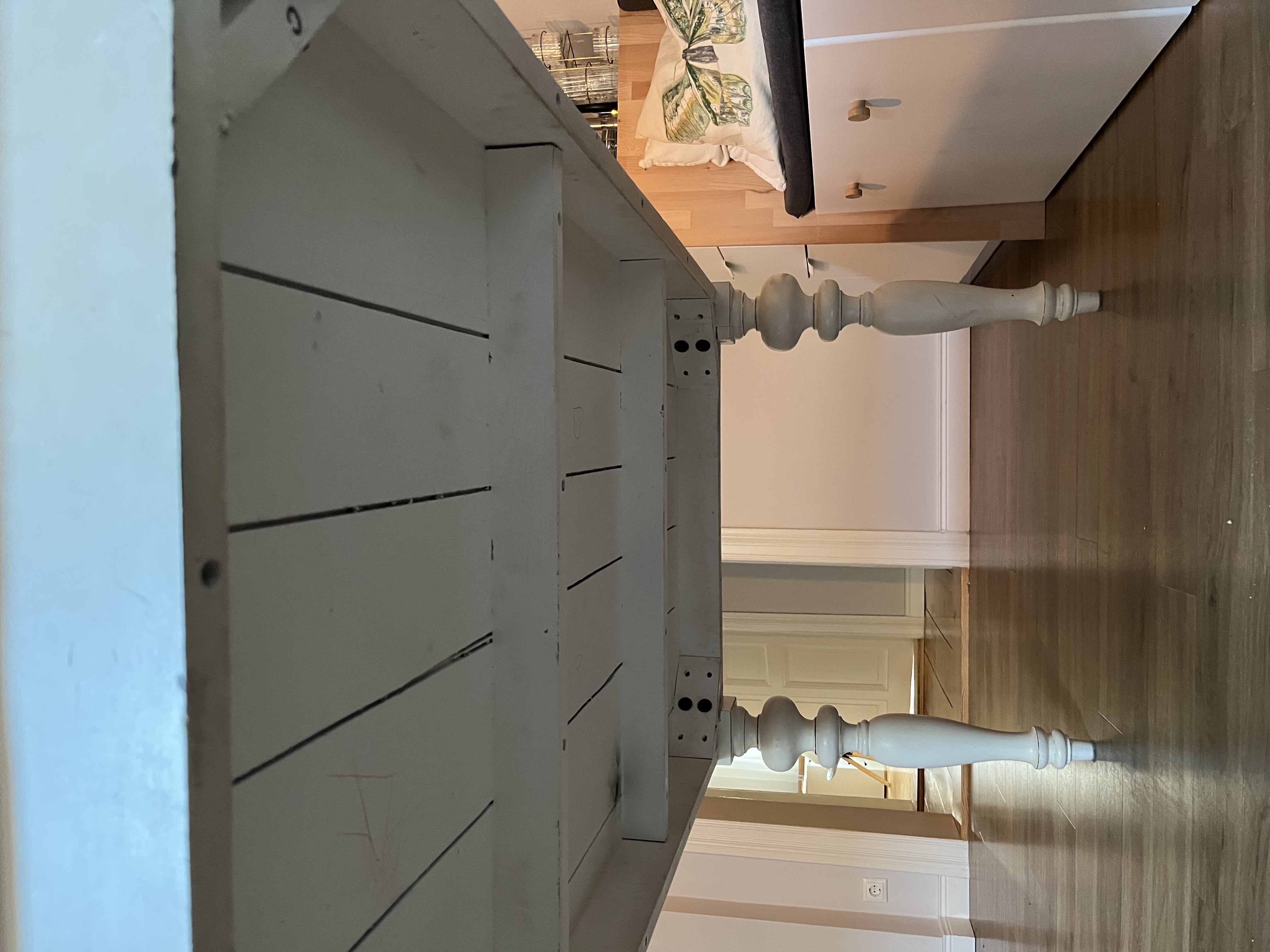 Esstisch Holz Weiß Braun