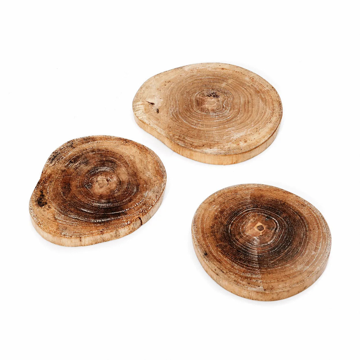Boho Untersetzer Teakholz