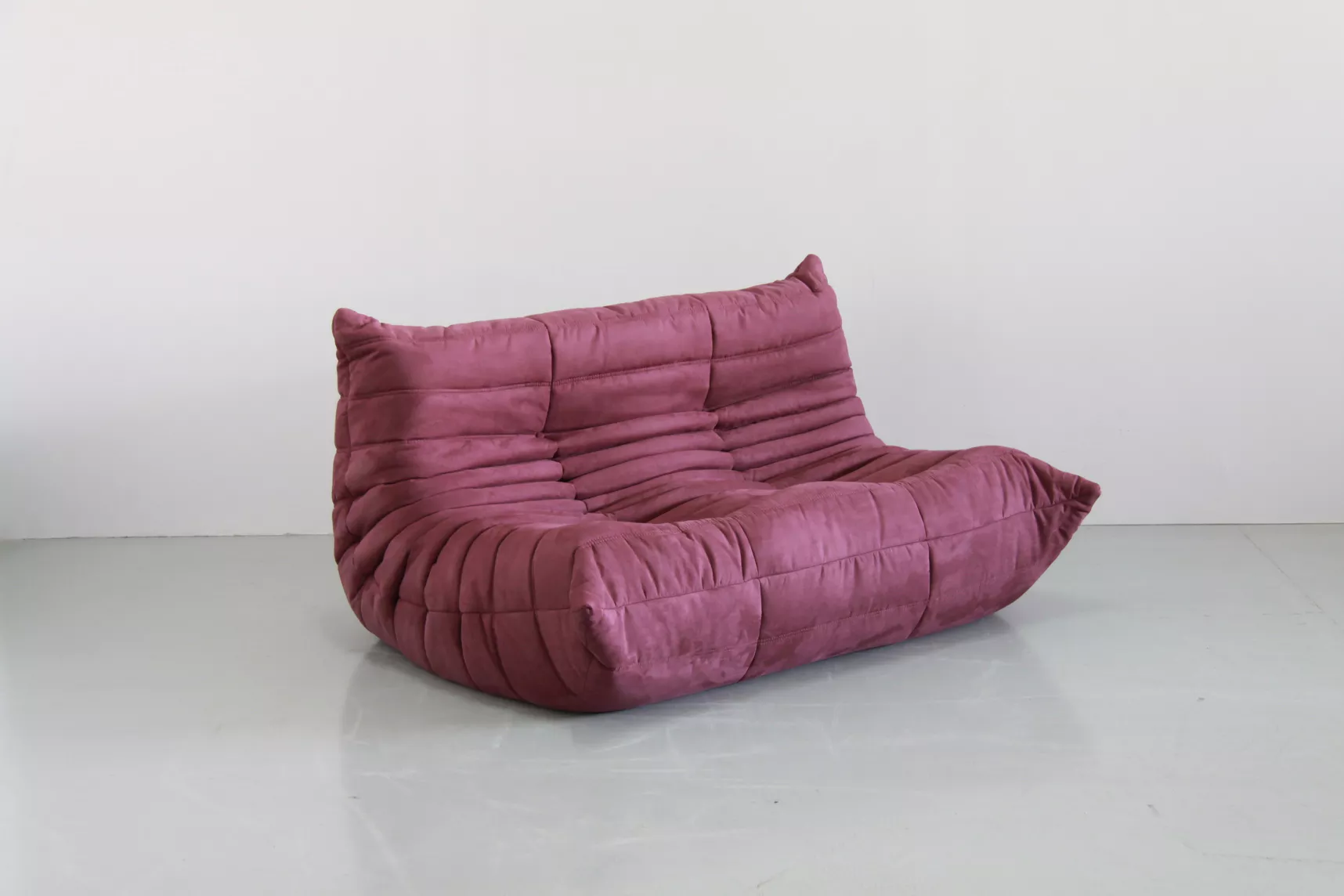 Togo Sofa 2-Sitzer Textil Fuchsia