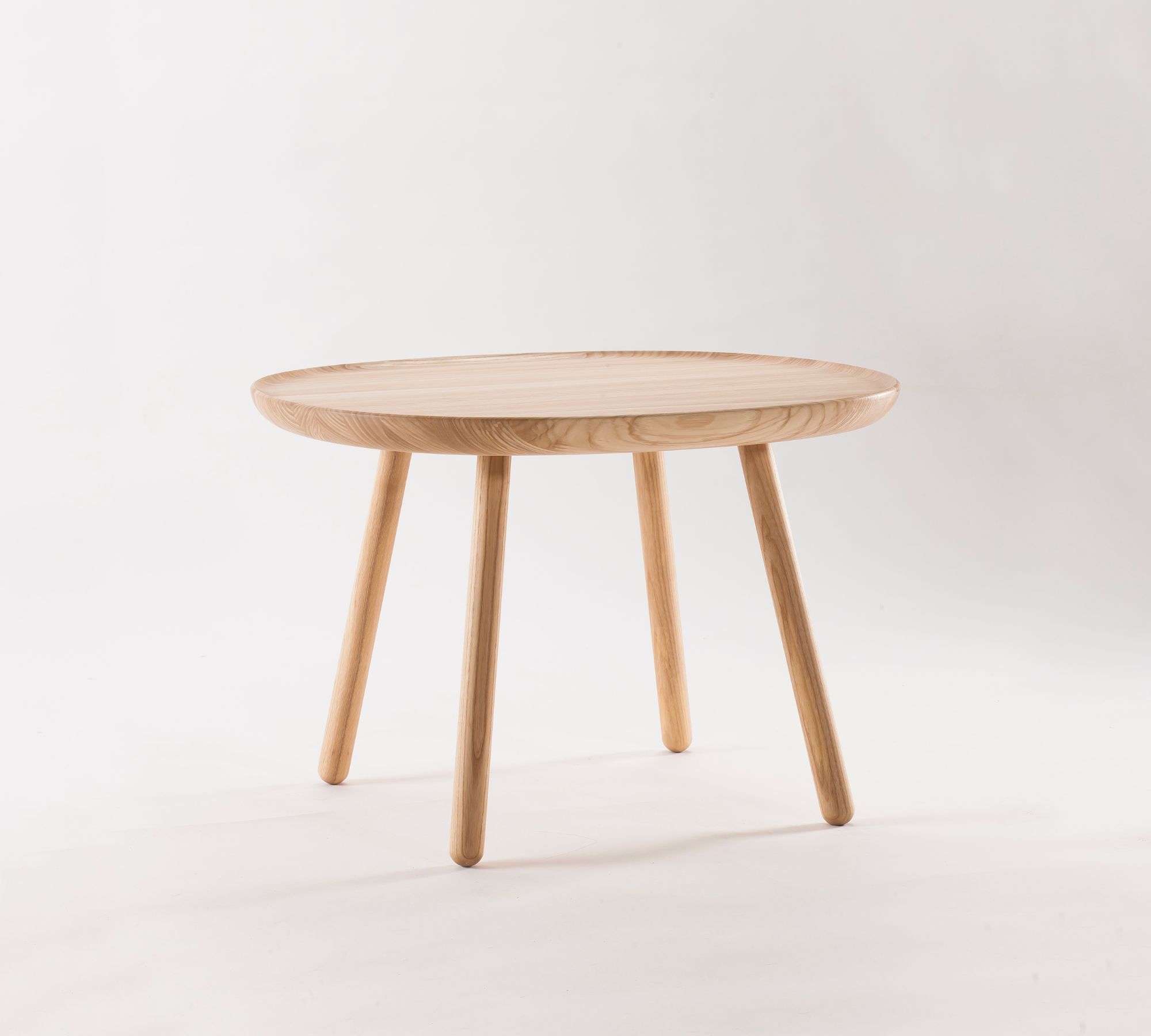 Naïve Beistelltisch Esche Natur 64 cm