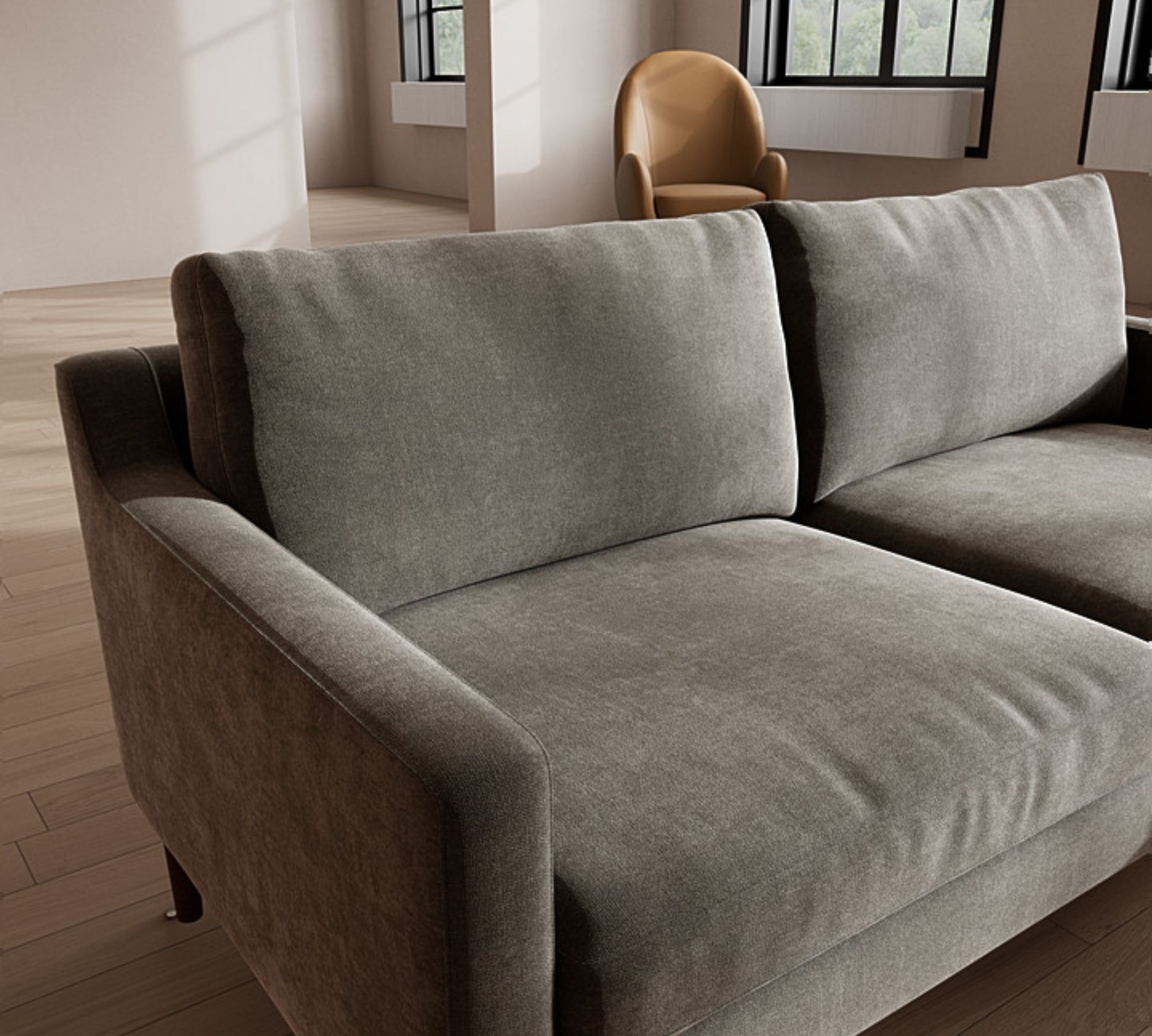 Astha Sofa 2-Sitzer Planet Grey Green