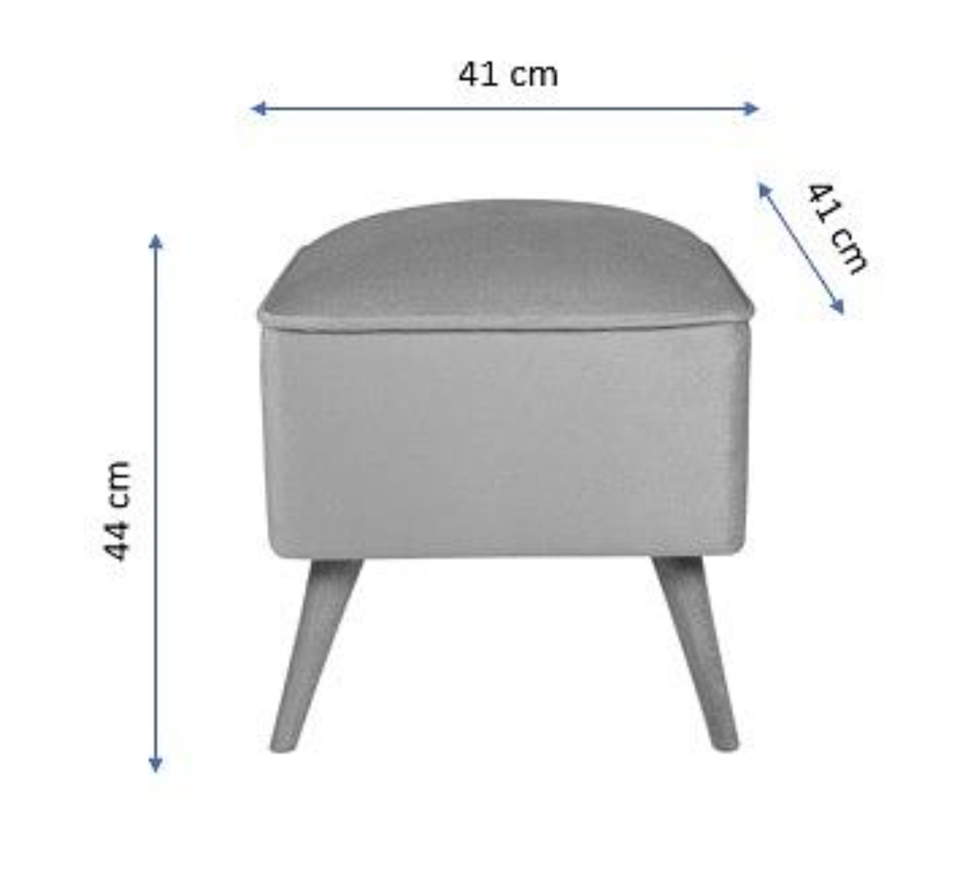 New Bern Pouf Gelb
