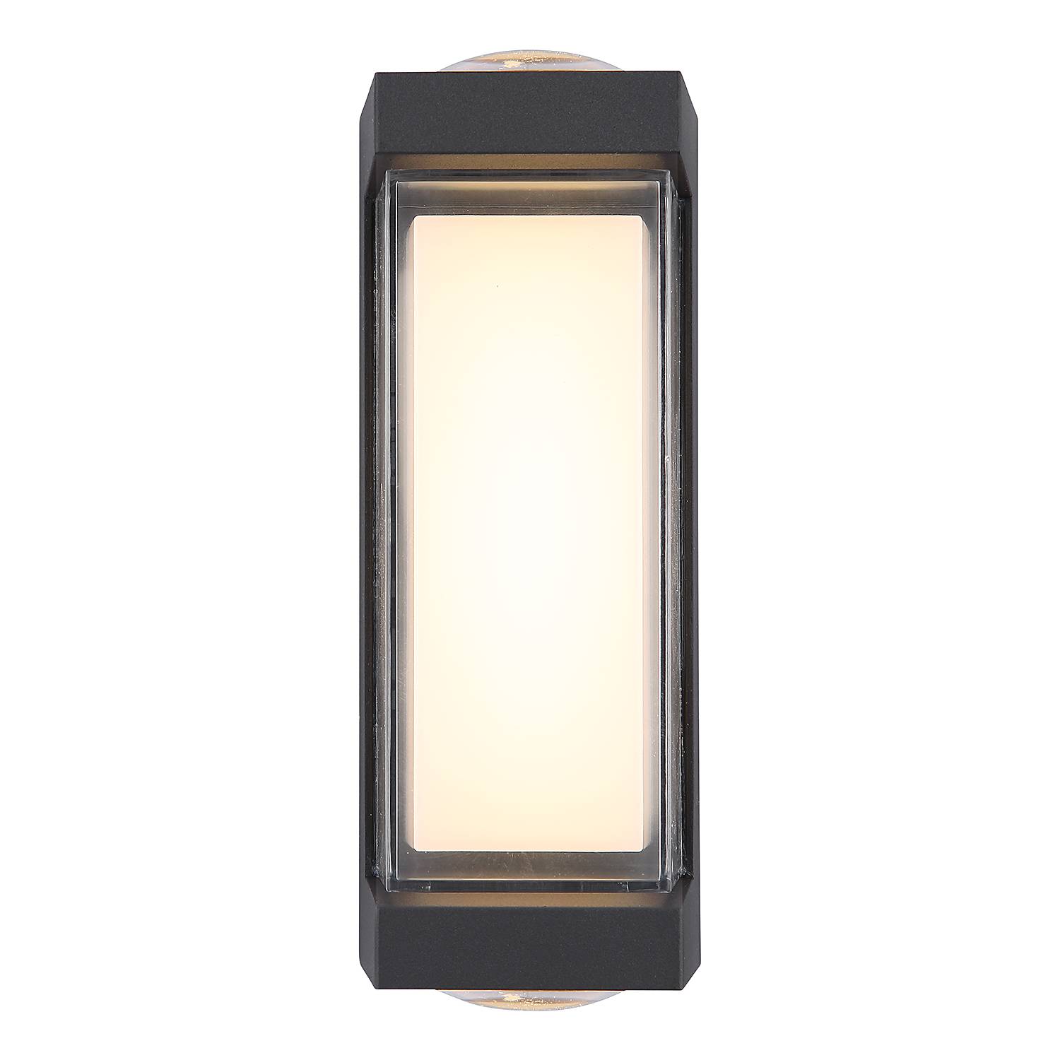 LED-Wandleuchte Plixon Typ B Grau