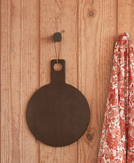 2x Haken Messing Braun