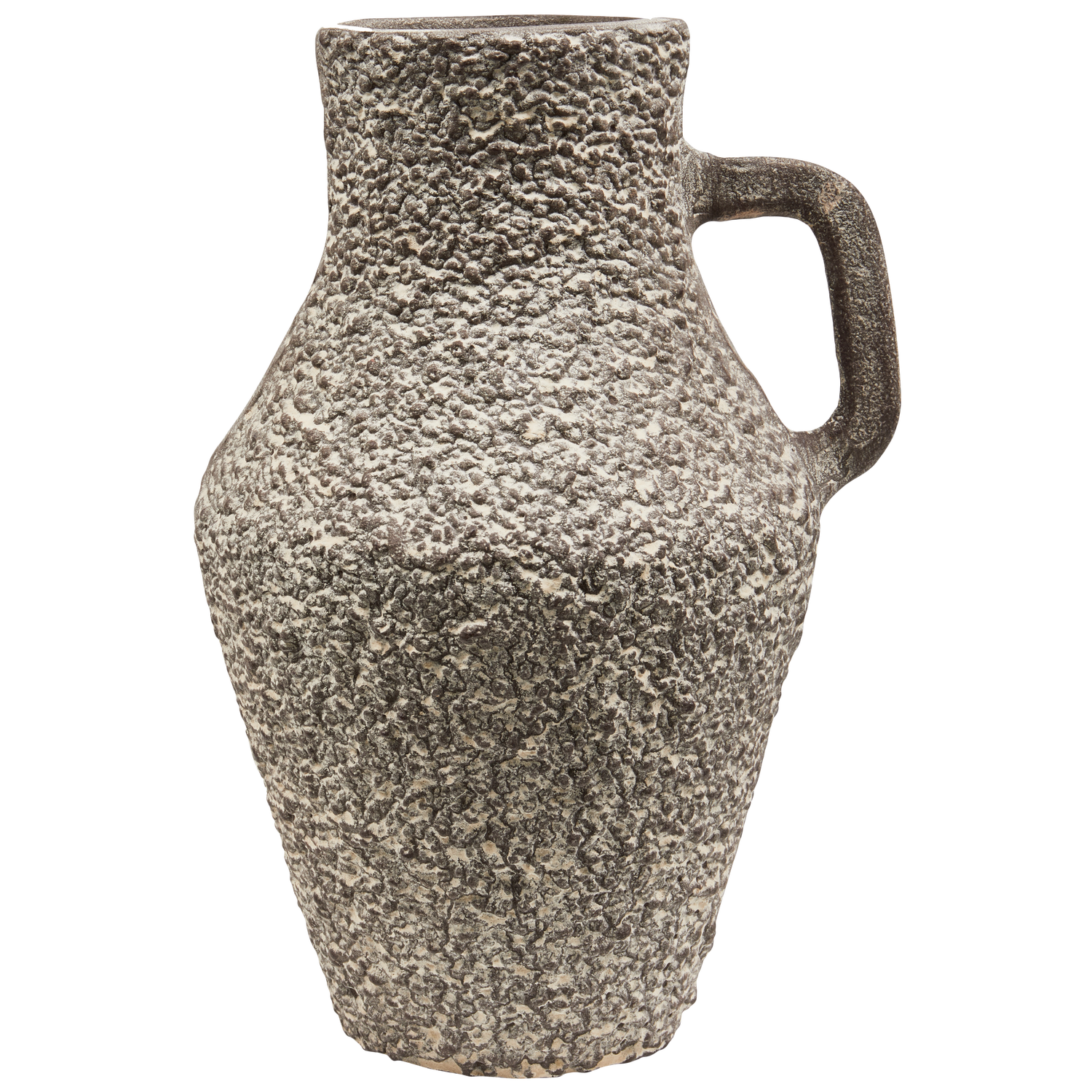 Tabia Vase Aluminium Dunkelbraun
