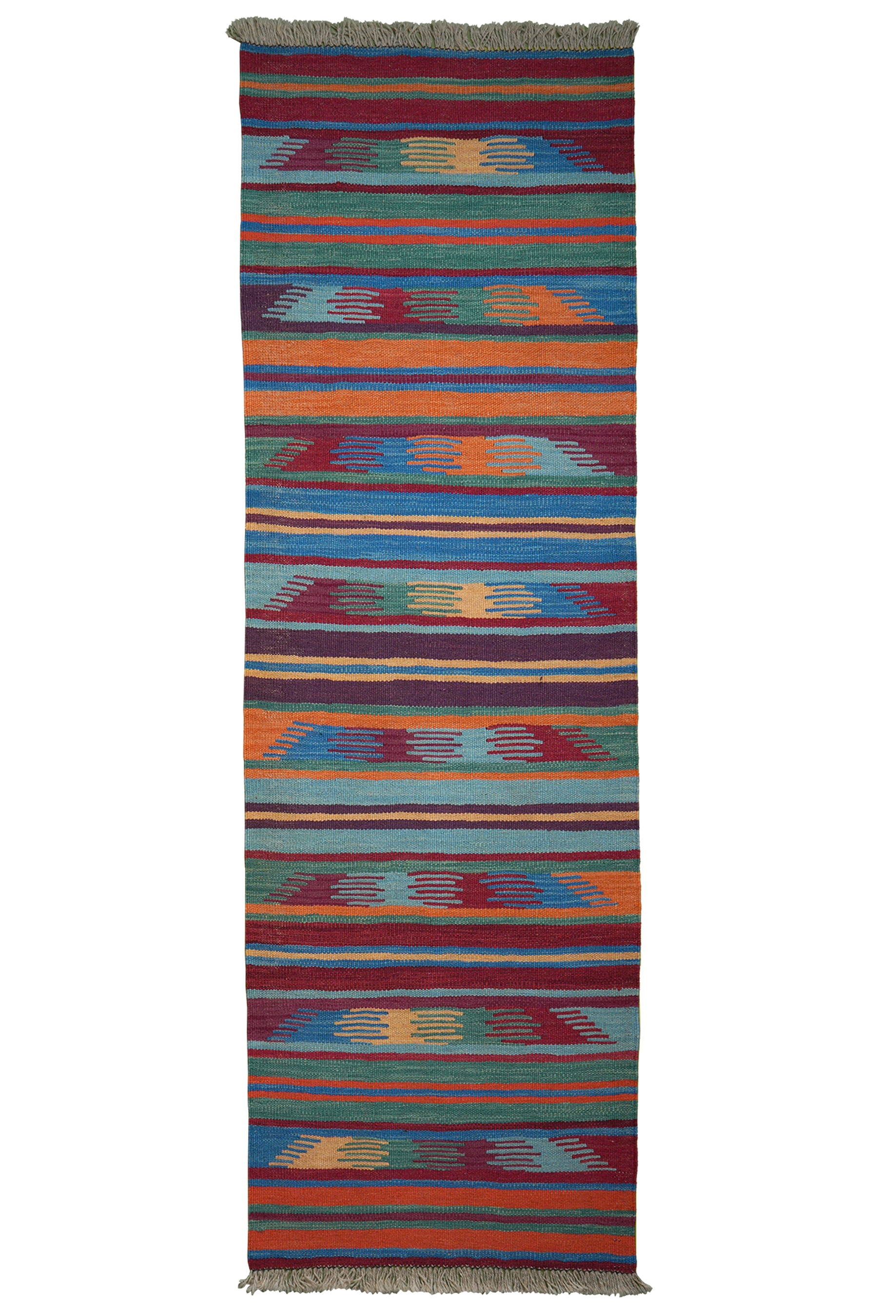 Kilim Gashgai Teppich Mehrfarbig