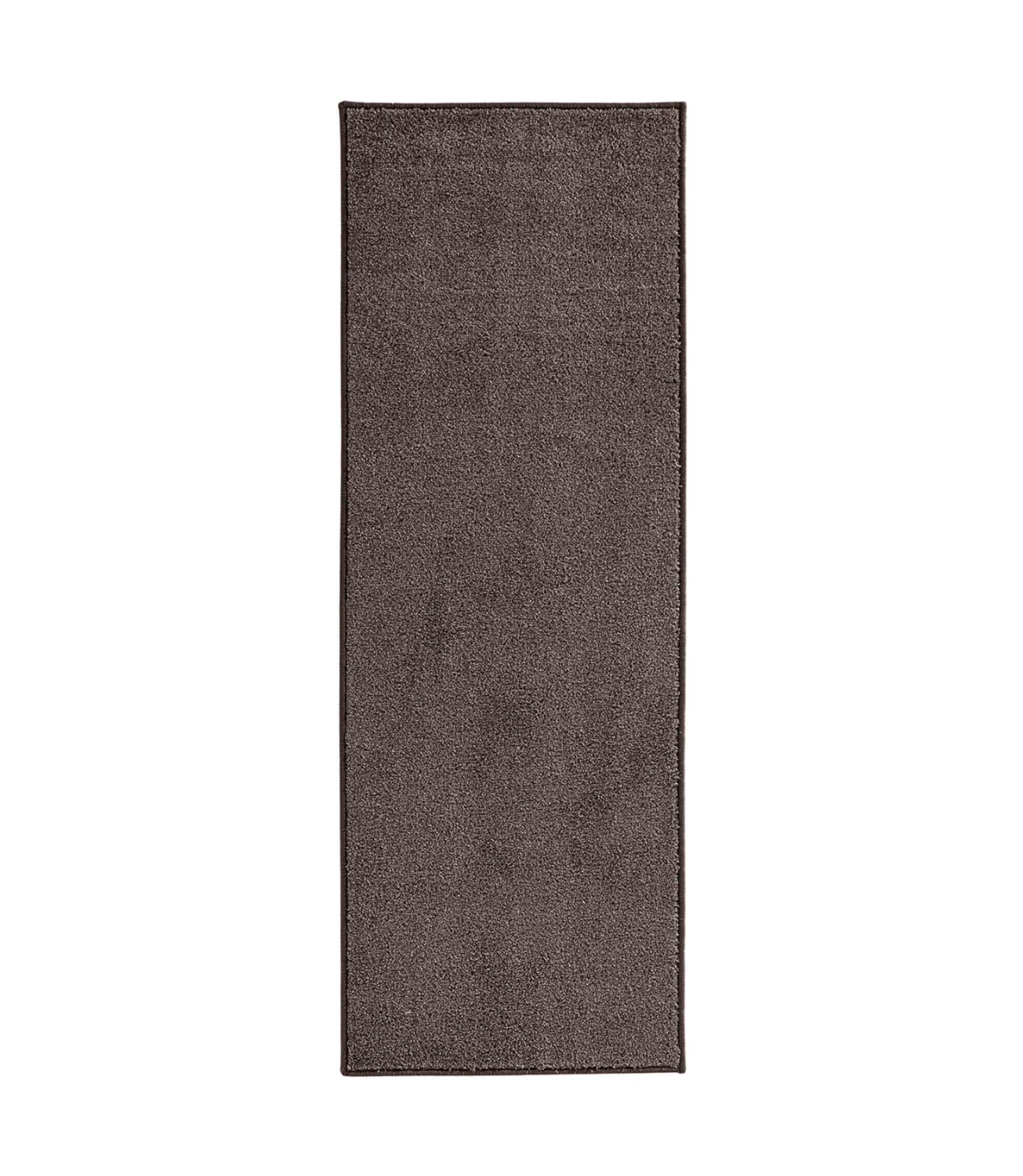 Läufer Mischgewebe Anthrazit 80 x 300 cm