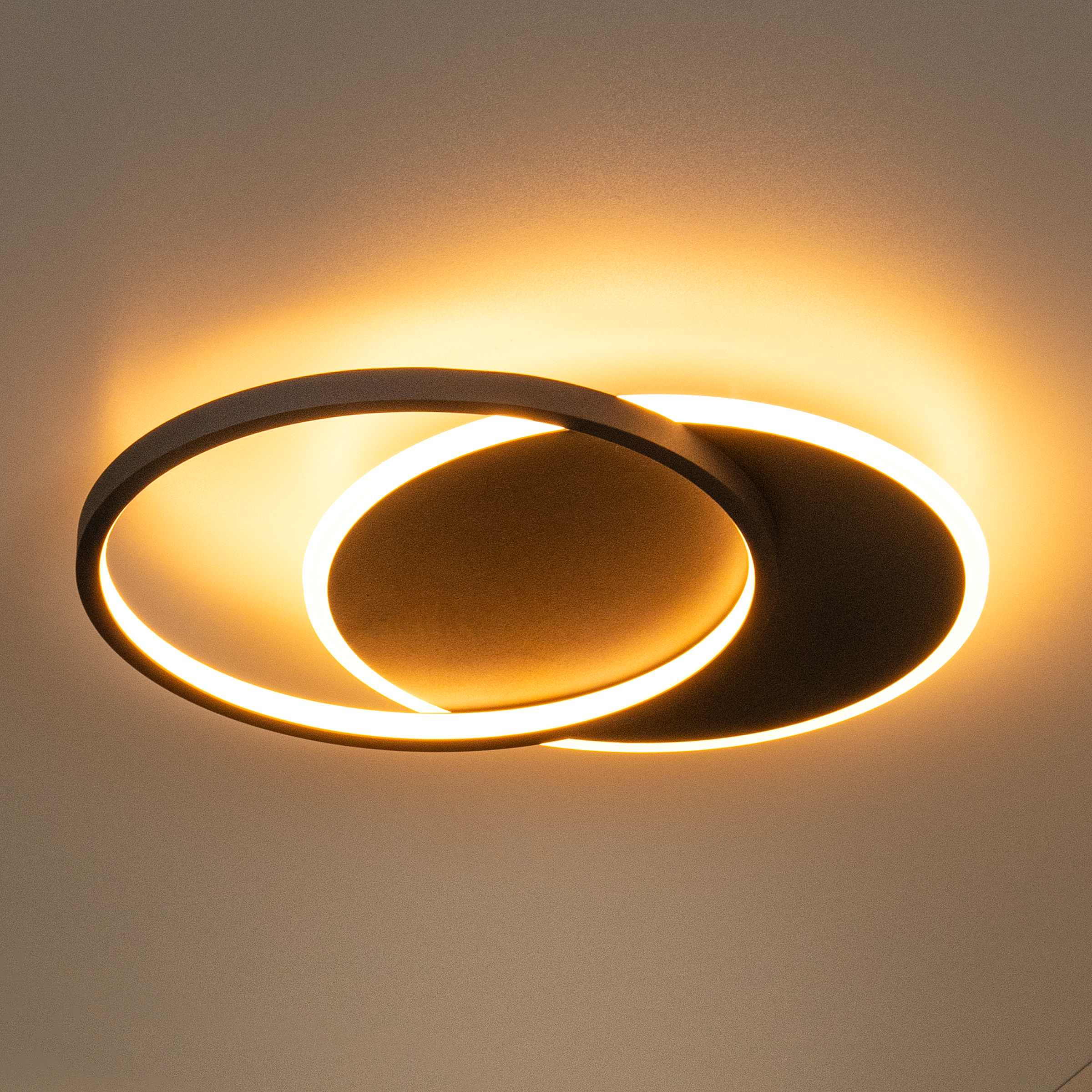 Axelle LED-Deckenleuchte  Schwarz