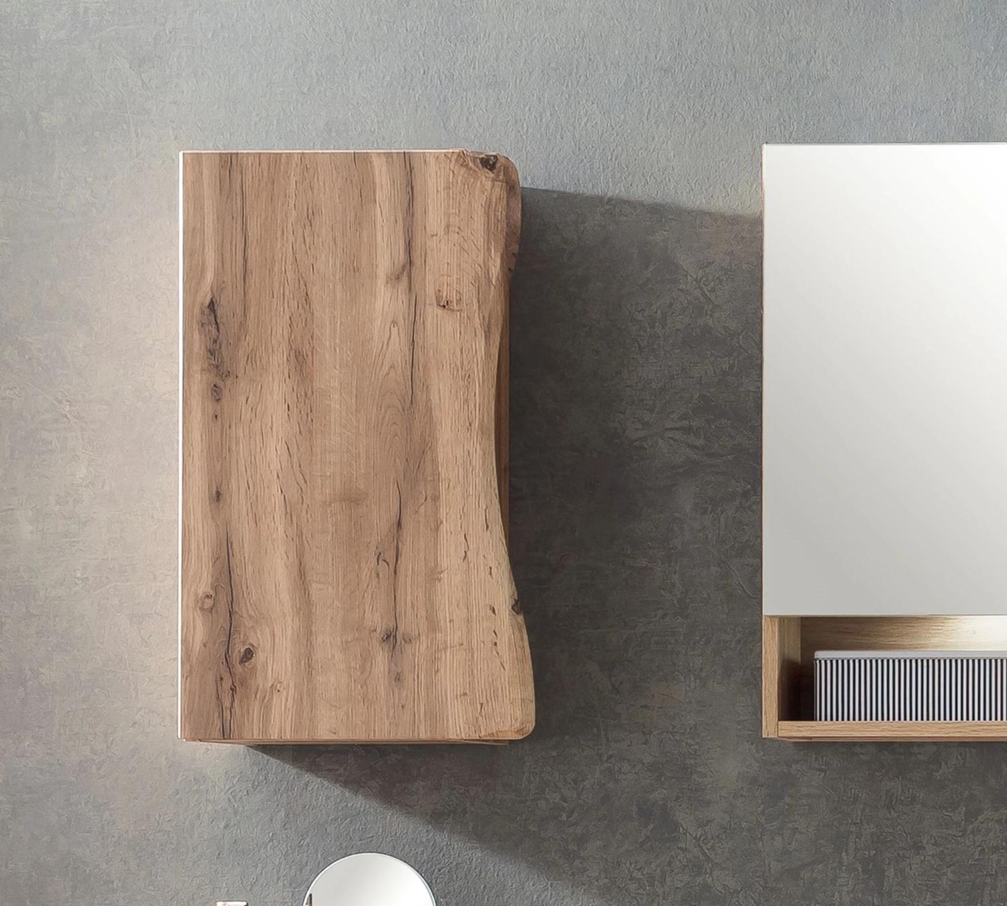 Hängeschrank Holz Braun