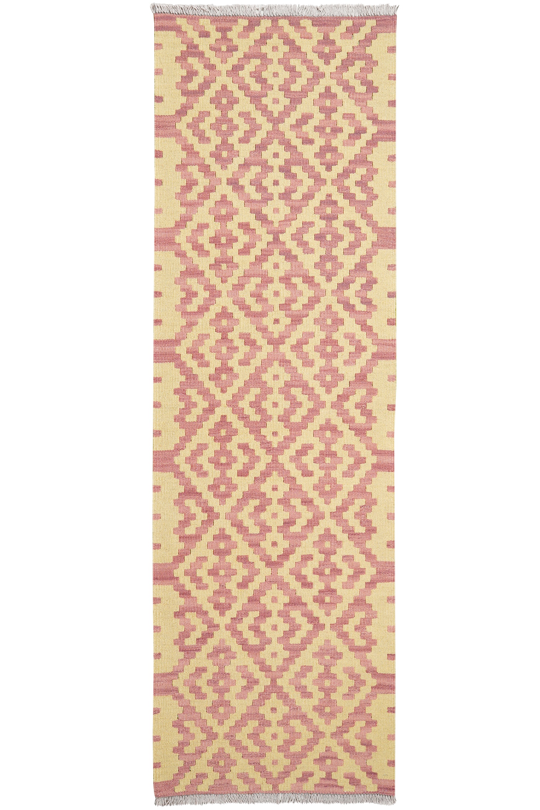 Kelim Gashgai Teppich Wolle Beige