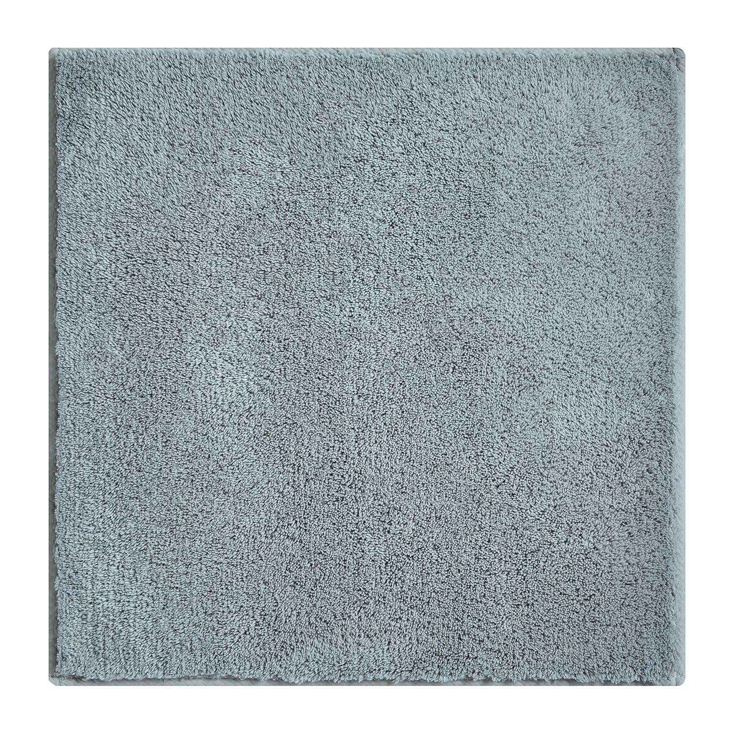 Marla Bath Mat Woven Fabric Dove Grey 60x60cm