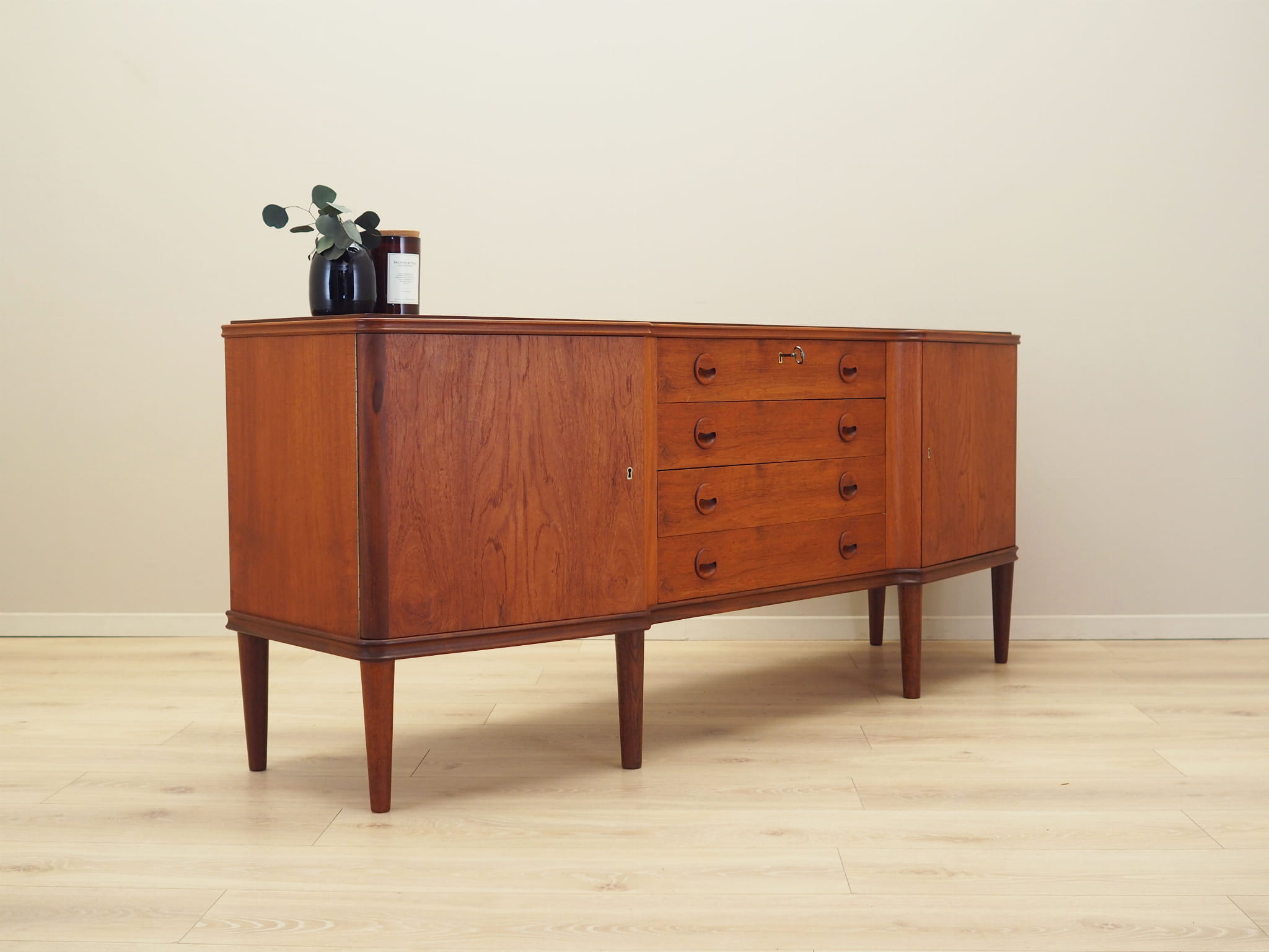 Sideboard Teakholz 1960er Jahre