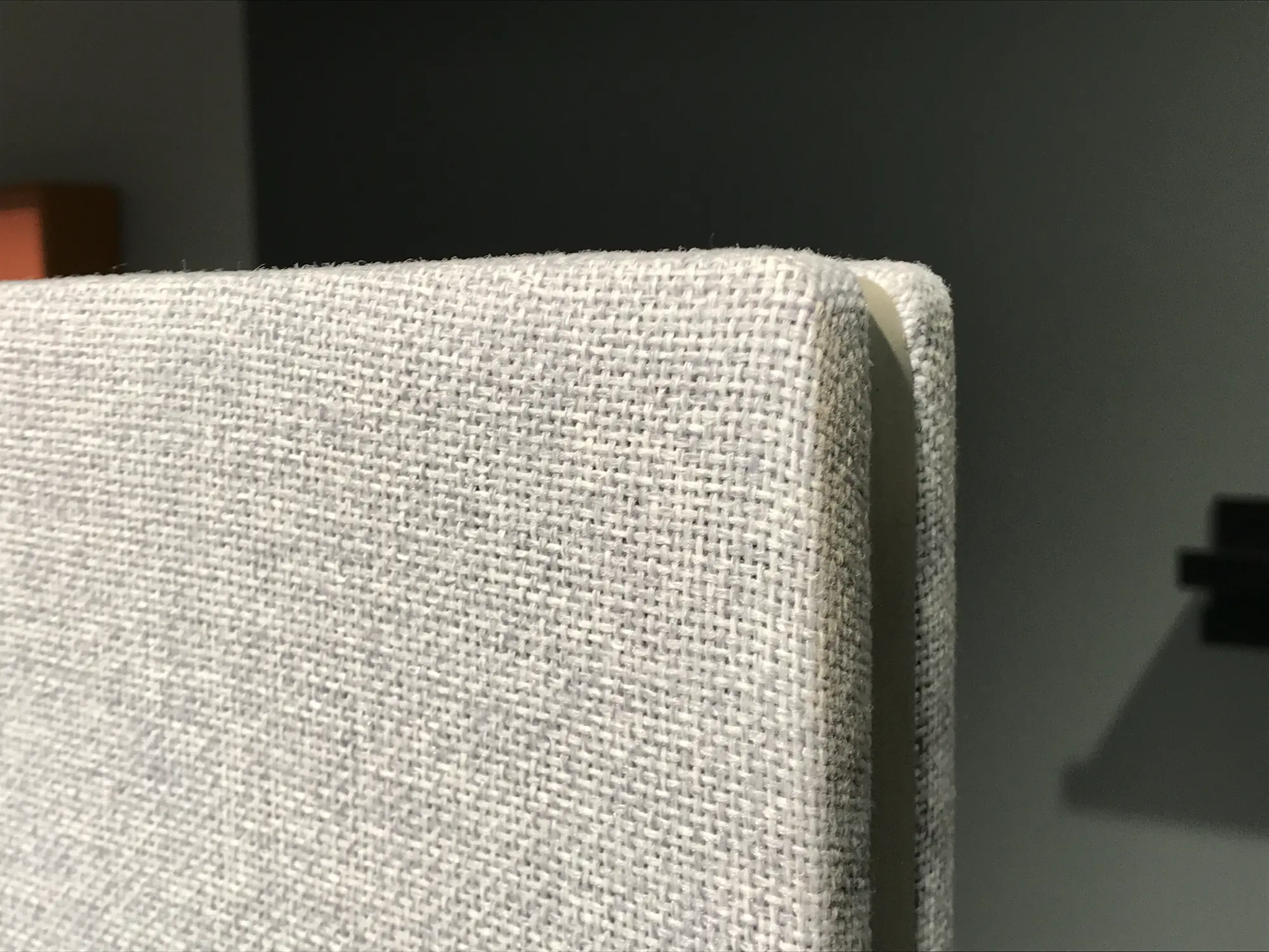 Edge Wall Panel Textile Grey