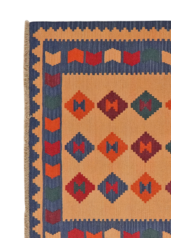 Kilim Gashgai Teppich Mehrfarbig