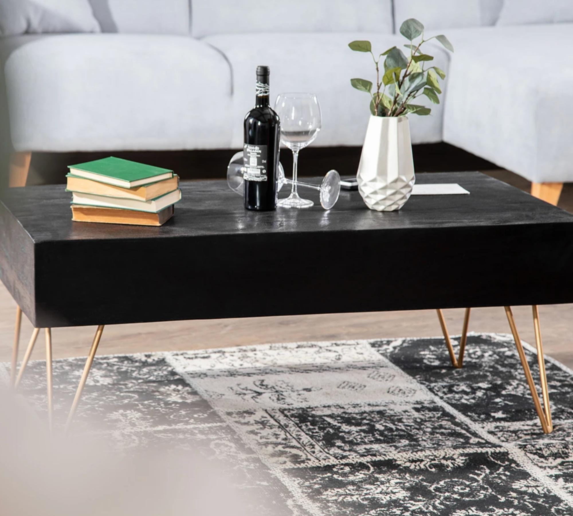 Couchtisch Akazienholz Massiv