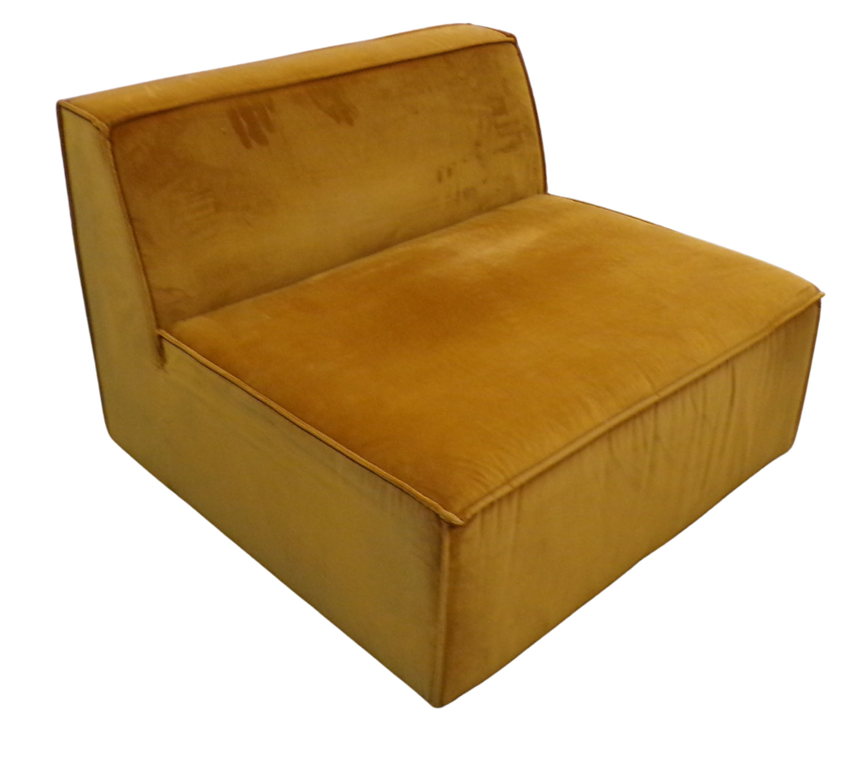 Dane 1-Sitzer Modul Velour Matt Amber