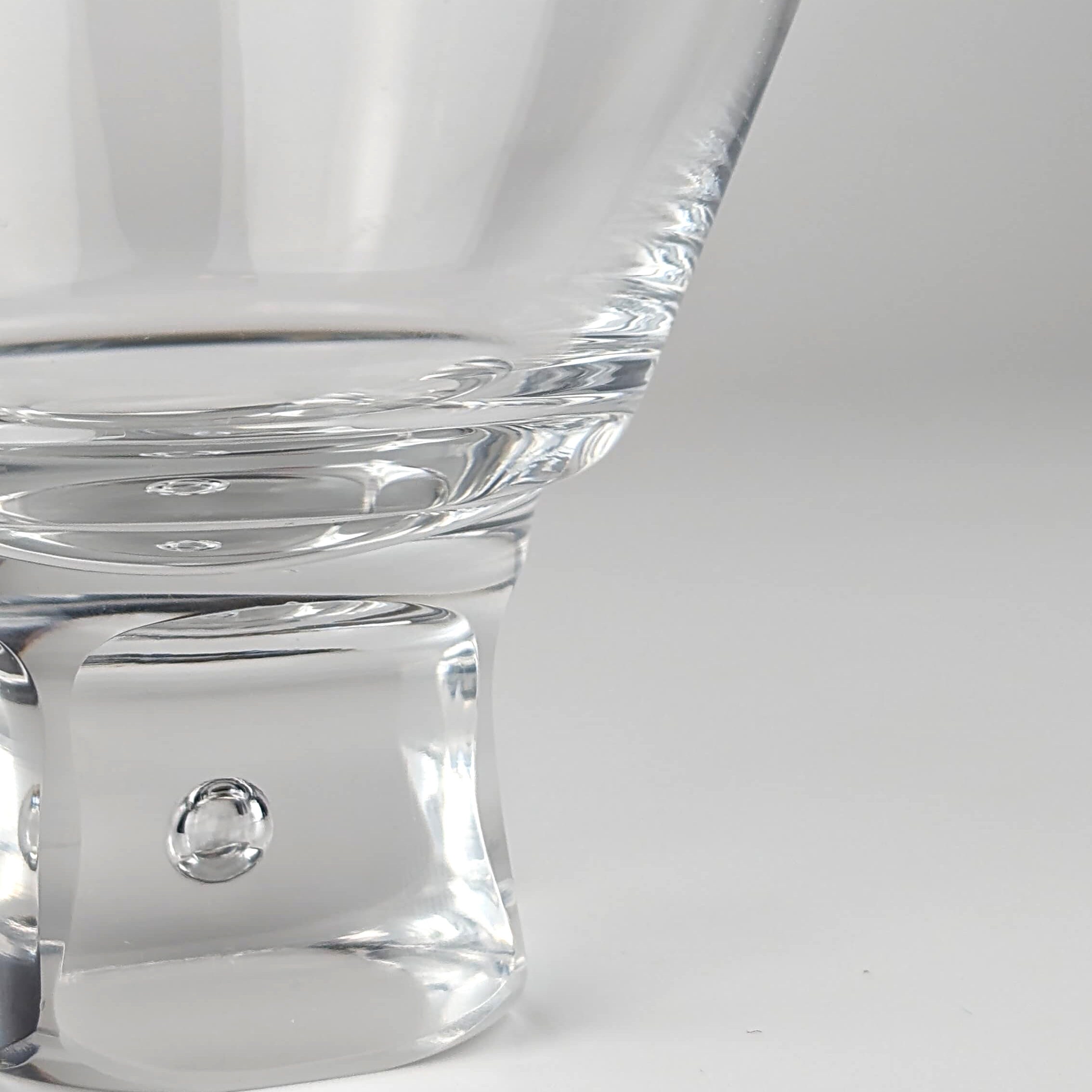 5x Vintage Bowl Crystal 1970s