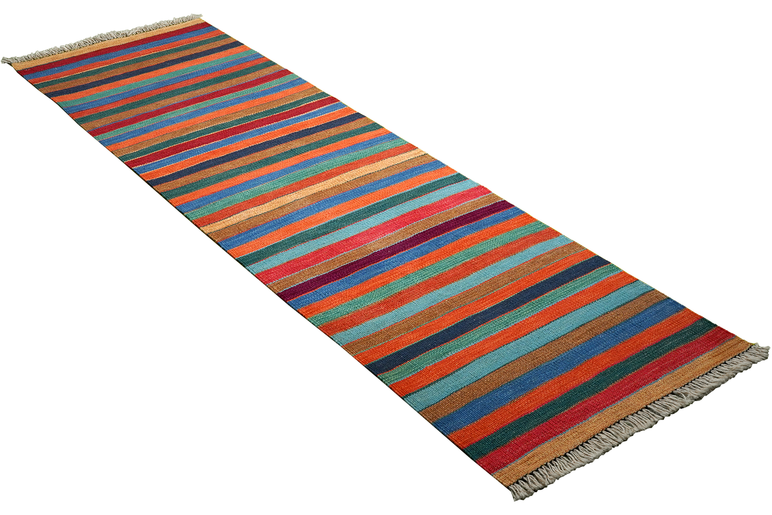 Kilim Gashgai Teppich Mehrfarbig