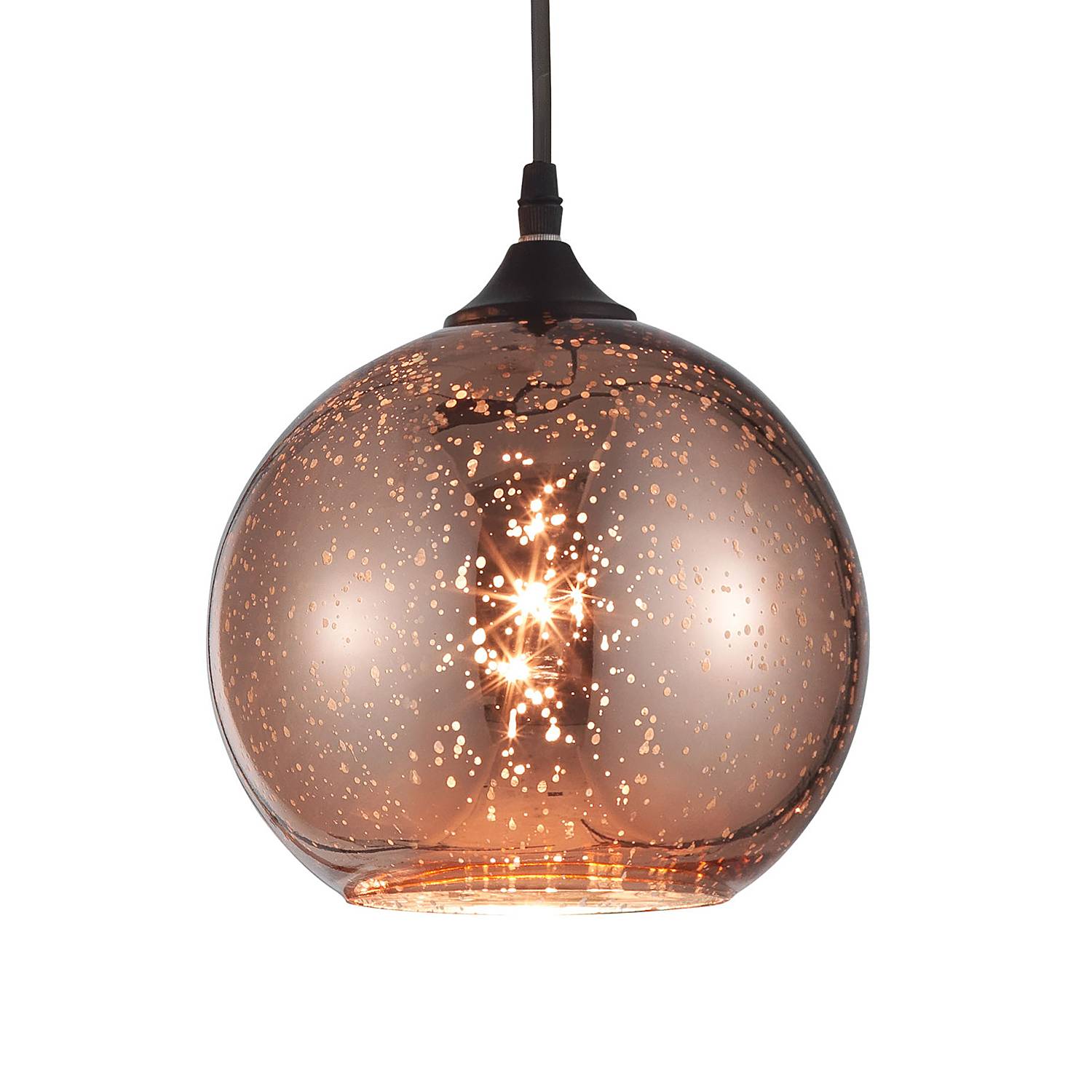 1-Flammig Blaze Pendelleuchte Aluminium Ø18cm