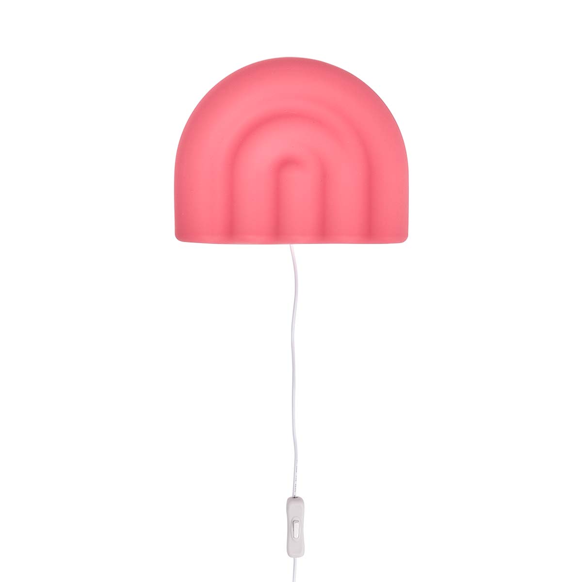 Regenbogen Wandlampe Silikon Pink