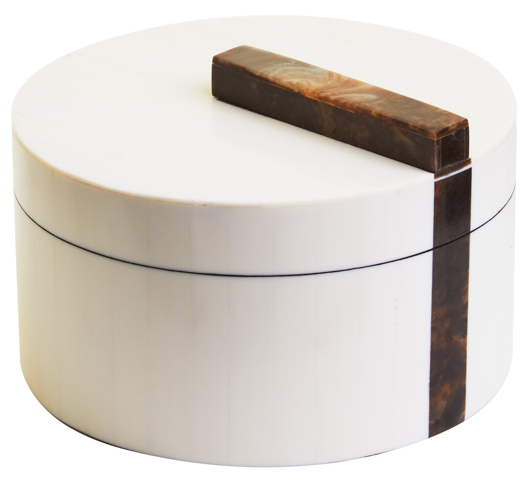Decio 5 x 7 Zoll Bilderrahmen Creme Braun
