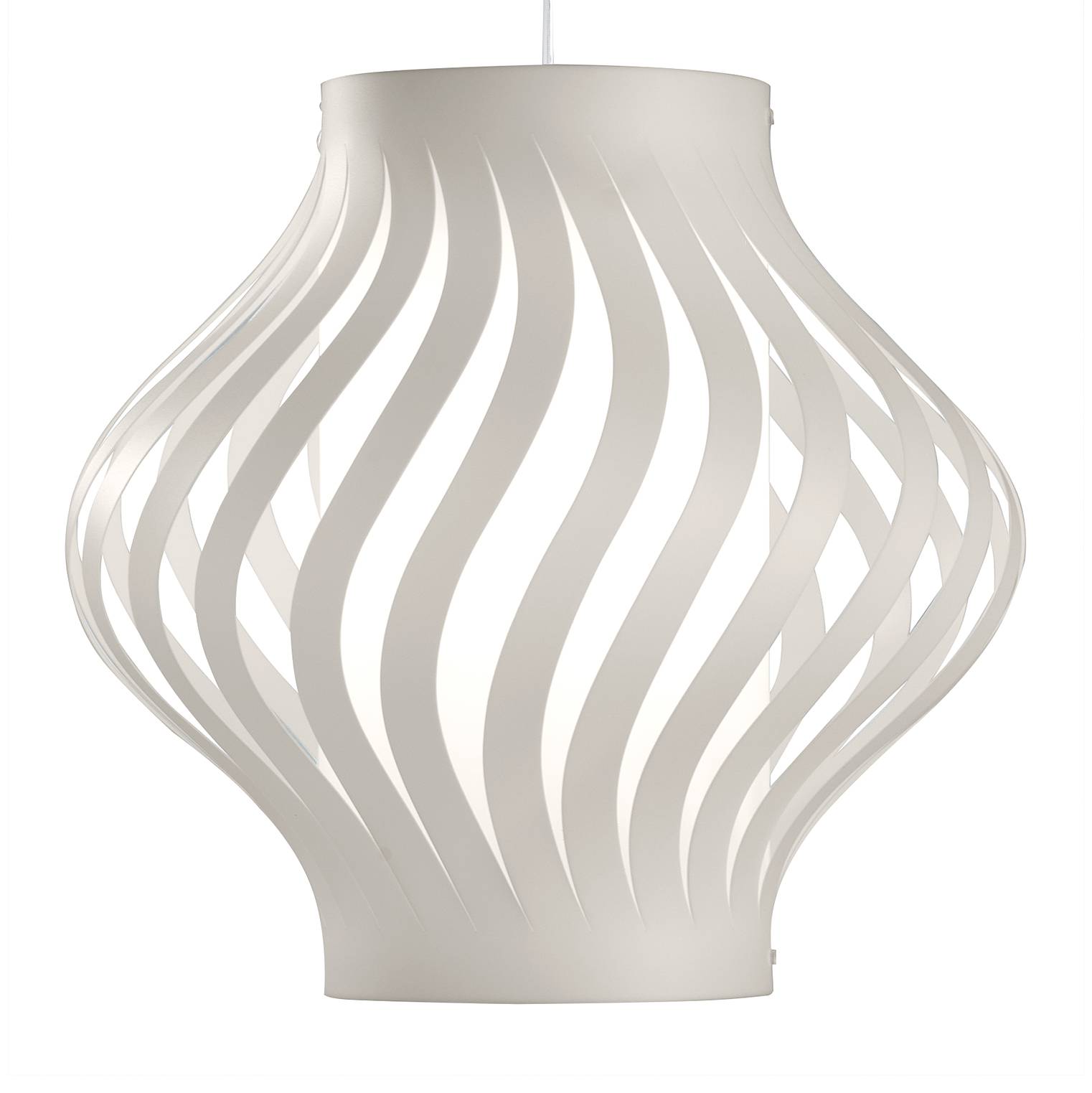 1-Light Helios II Ceiling Lamp Polyacrylic White