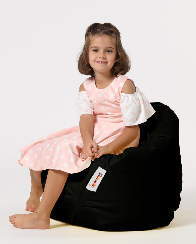 Kids Garden Beanbag Black