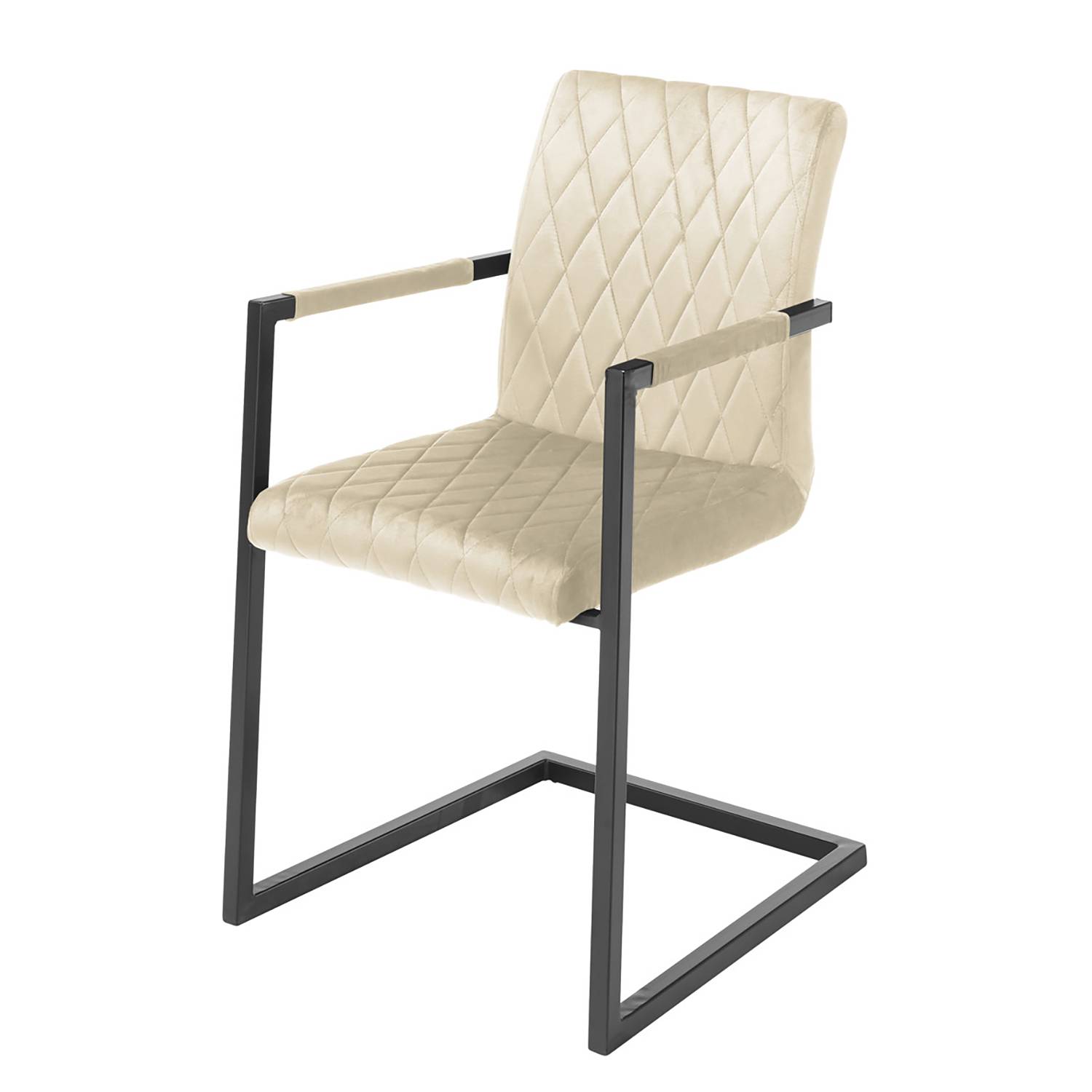 Armlehnstuhl Finga II Beige