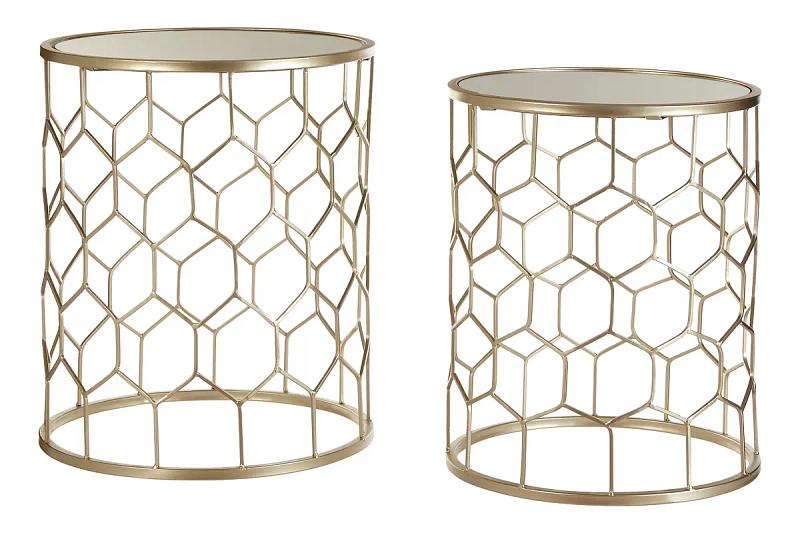 2x Arcana Set Honeycomb Beistelltischen
