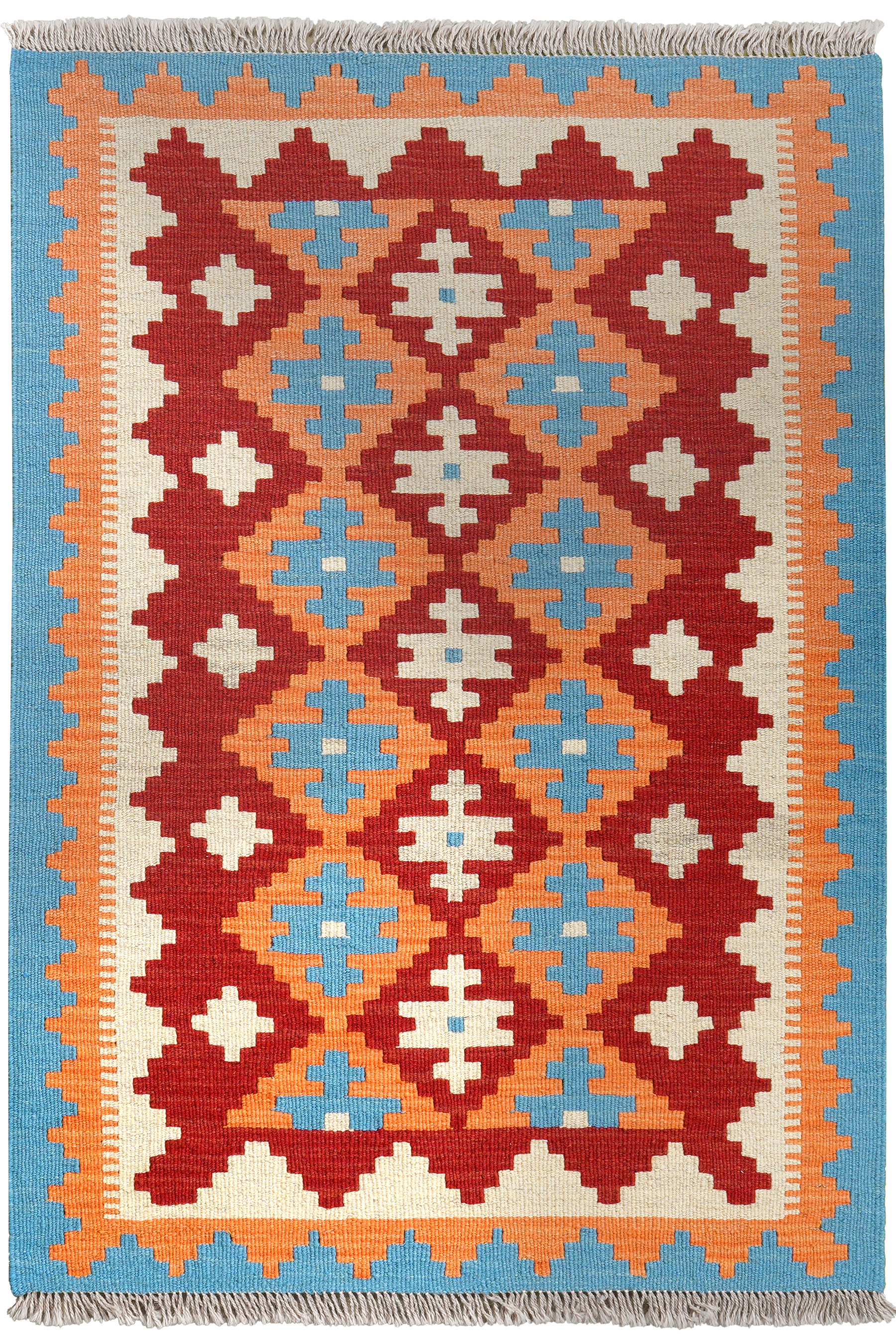 Kilim Gashgai Teppich Mehrfarbig