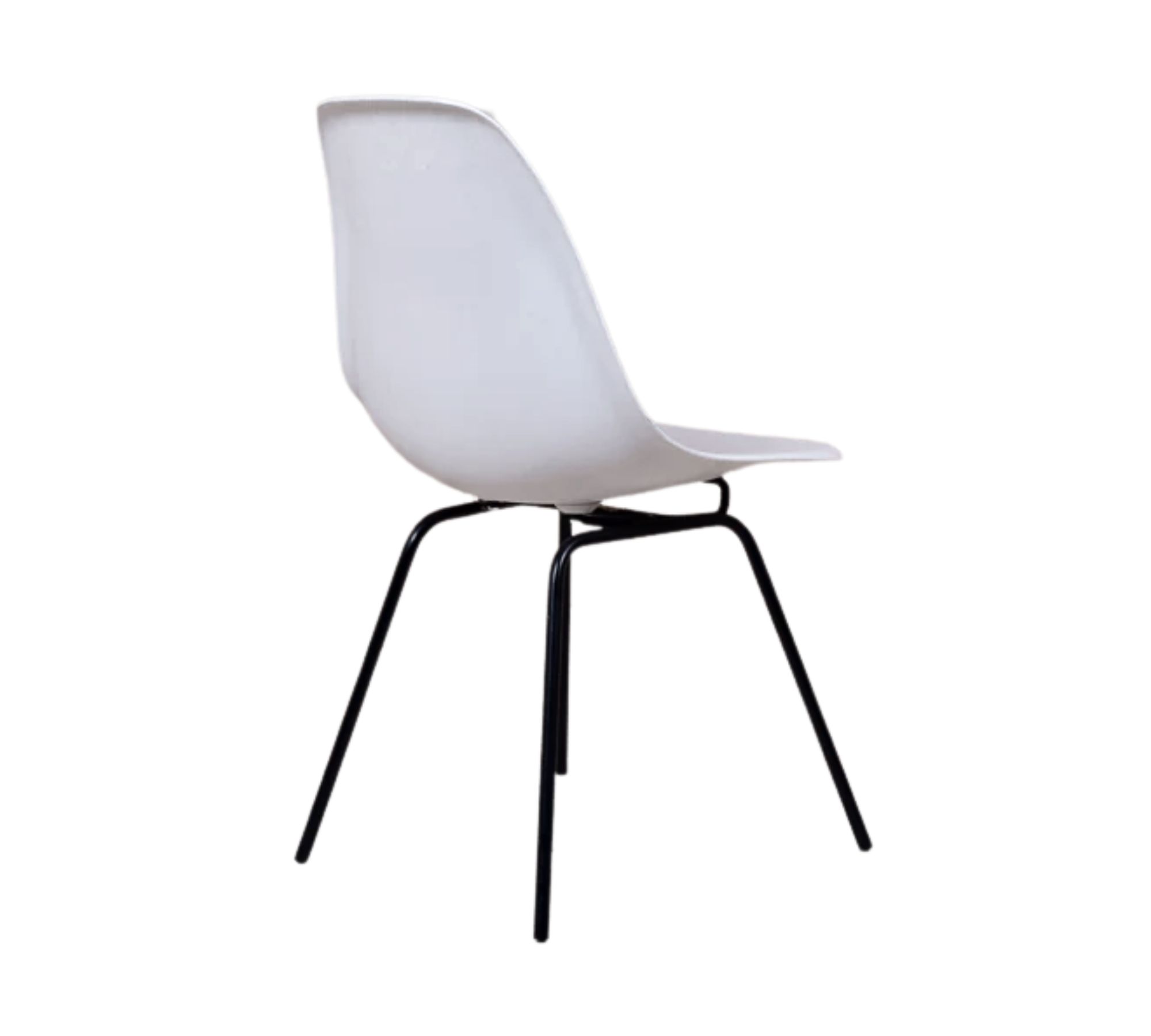 Eames DSS Plastic Side Chair DS Weiß