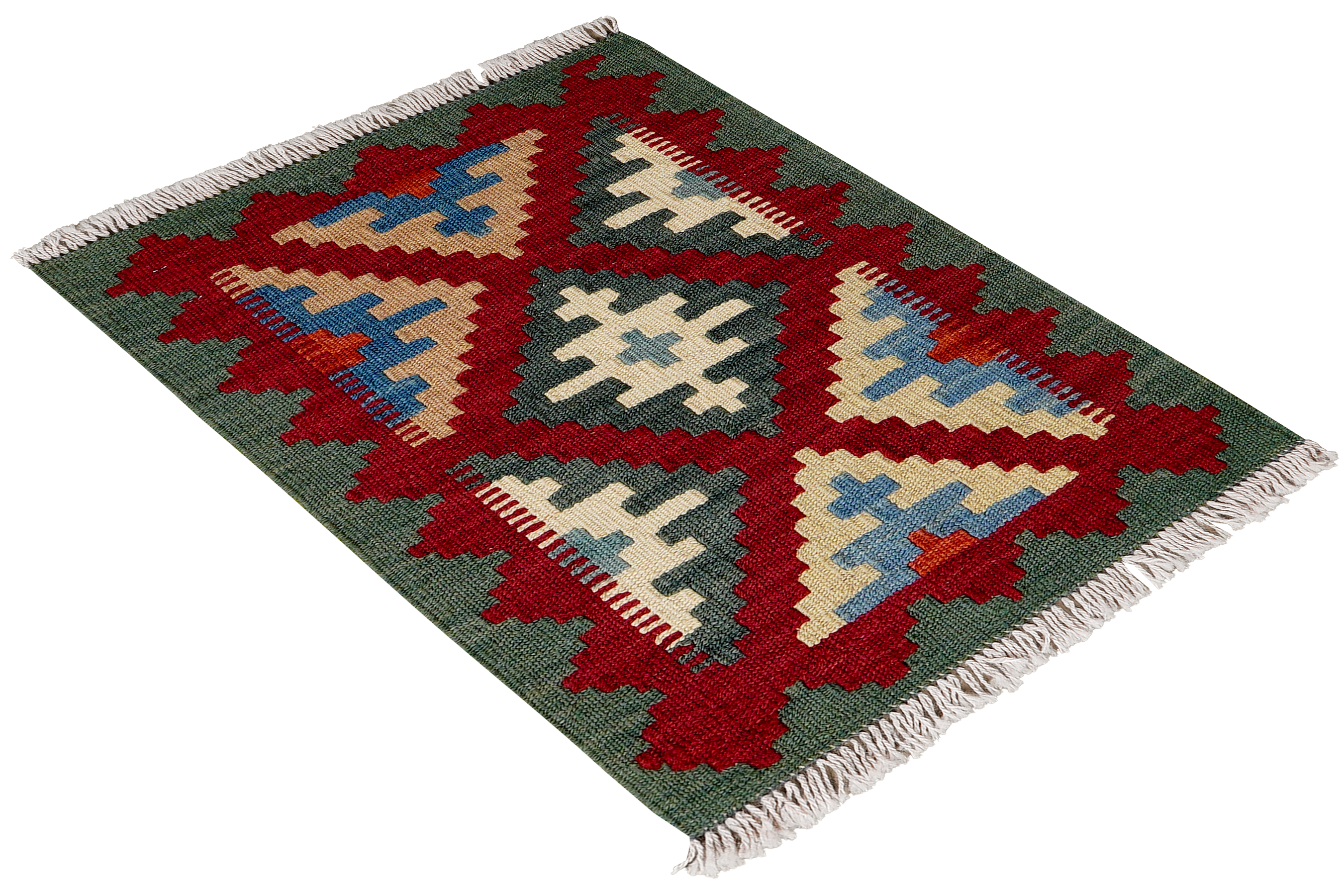 Kilim Gashgai Teppich Mehrfarbig