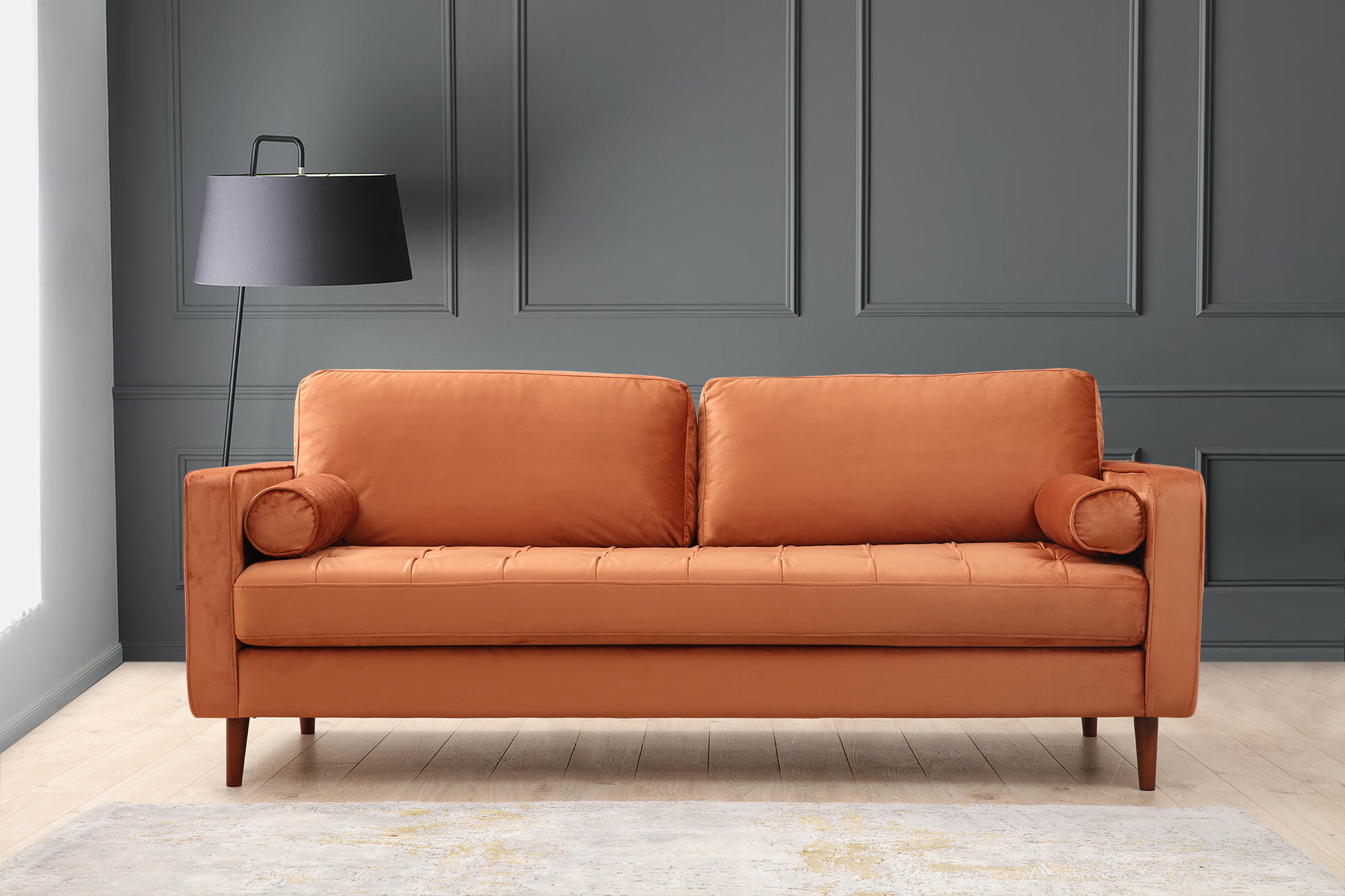 Rome Sofa Orange