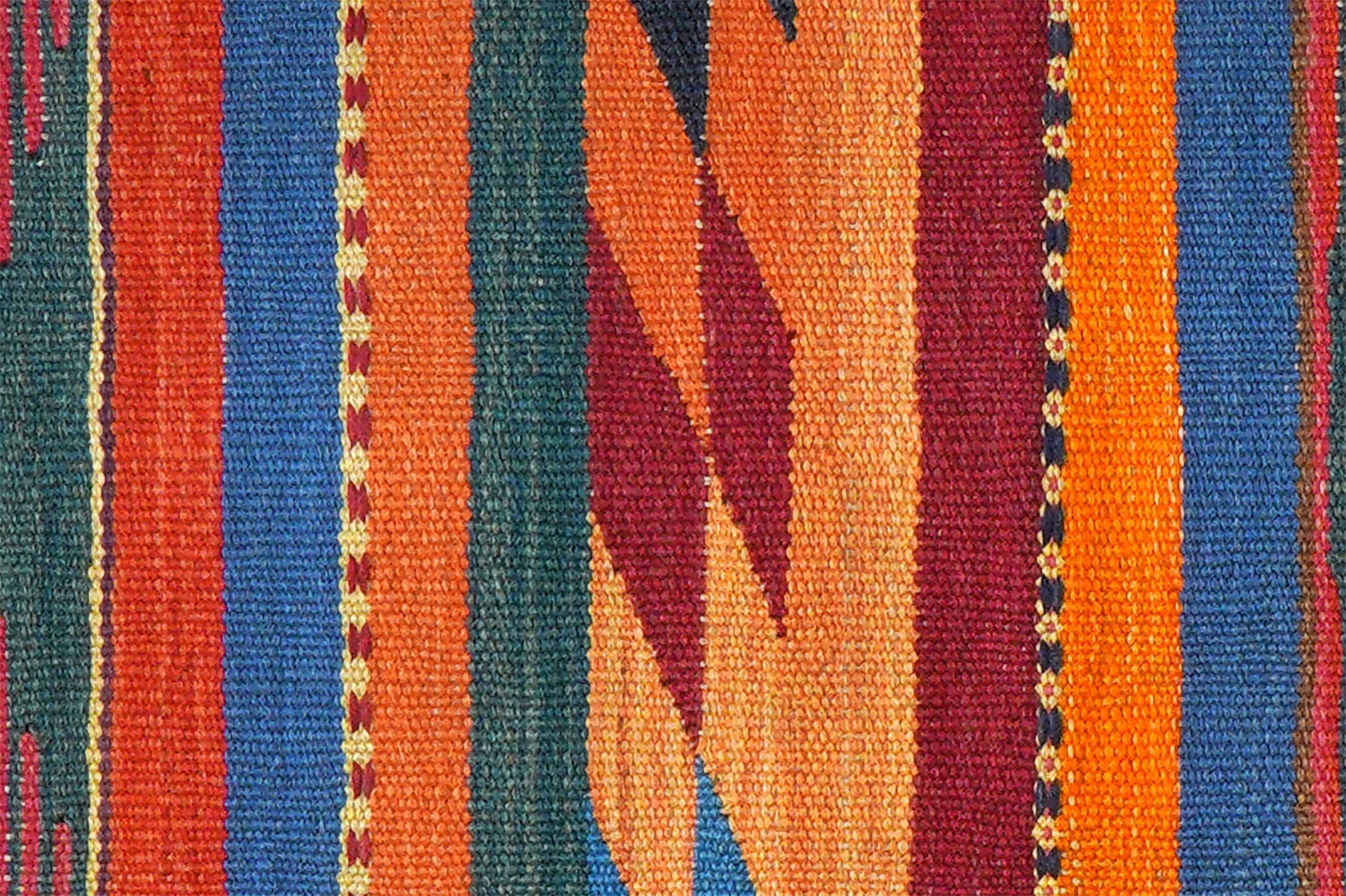 Kilim Gashgai Teppich Mehrfarbig