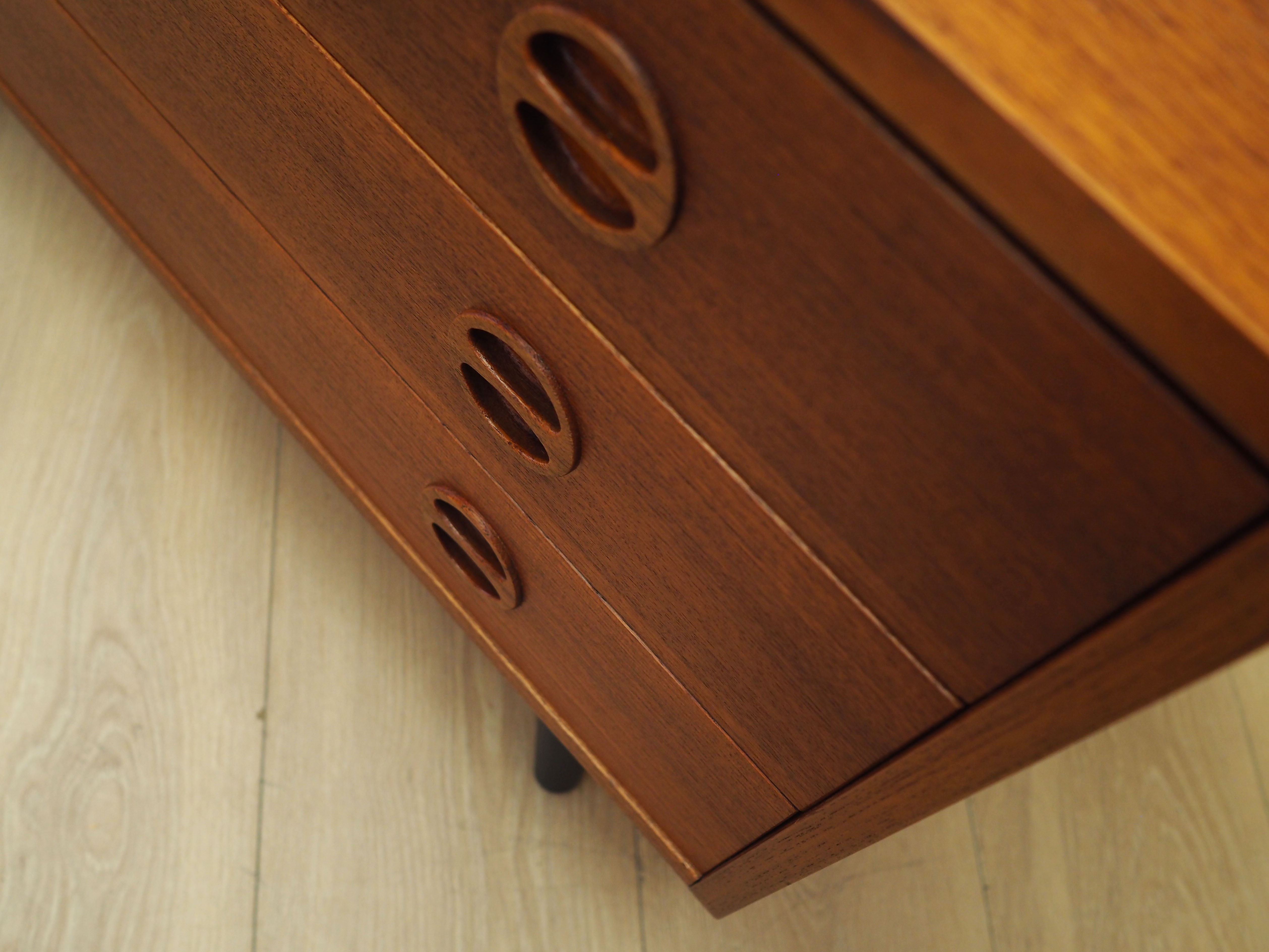 Chest of drawers Teak wood 1960s