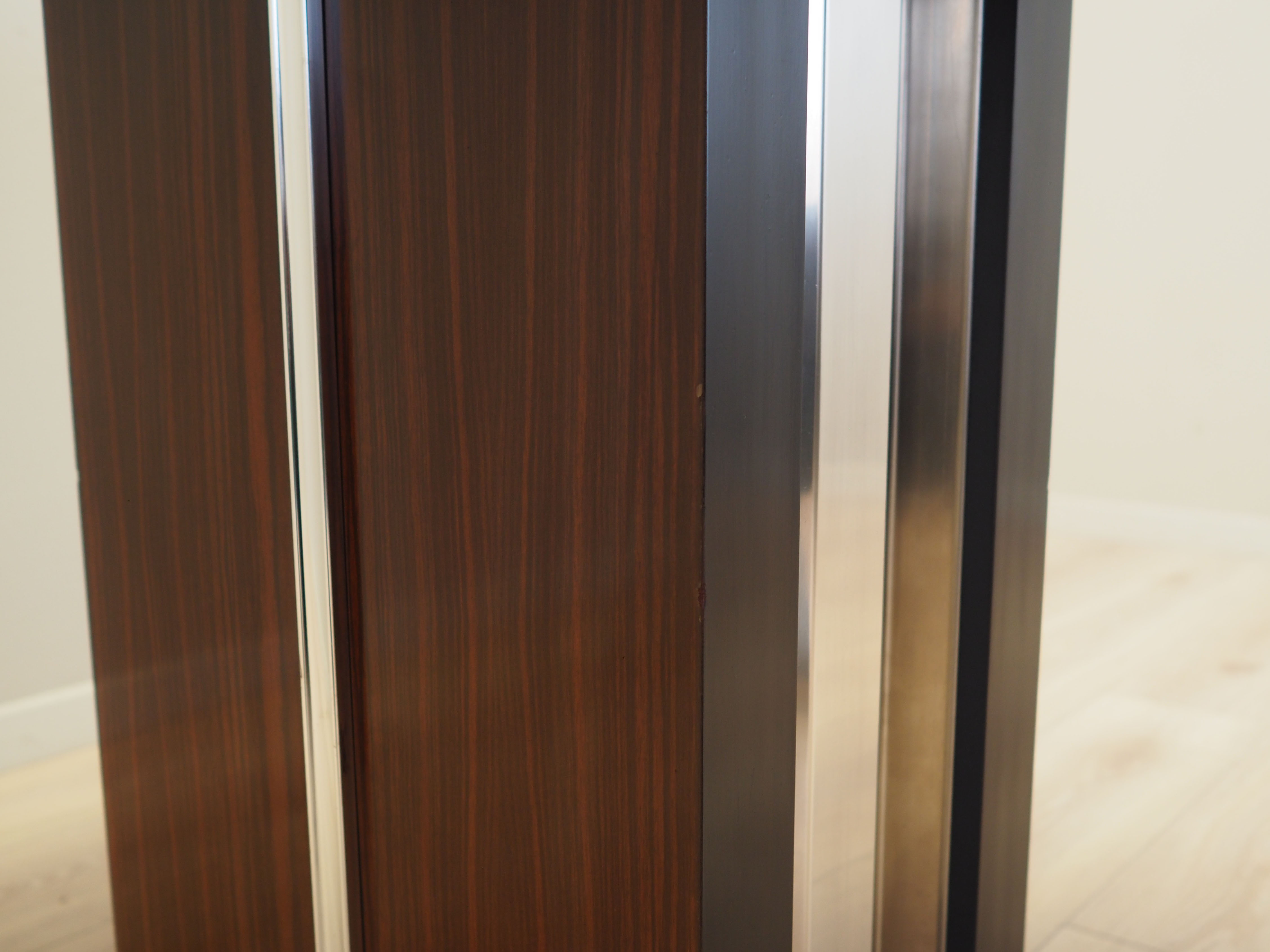 Round Mahogany Table 1970s