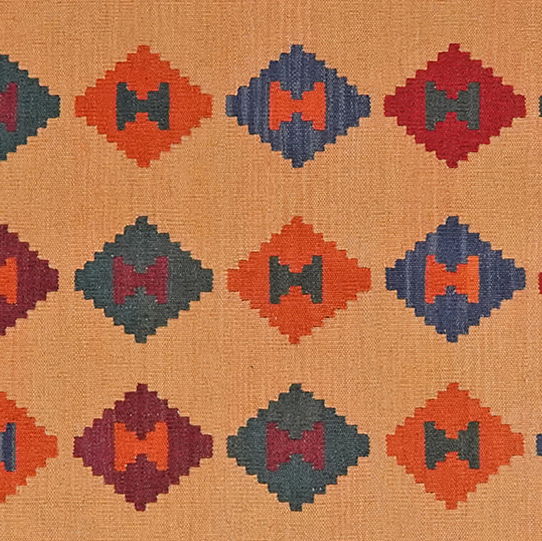 Kilim Gashgai Teppich Mehrfarbig
